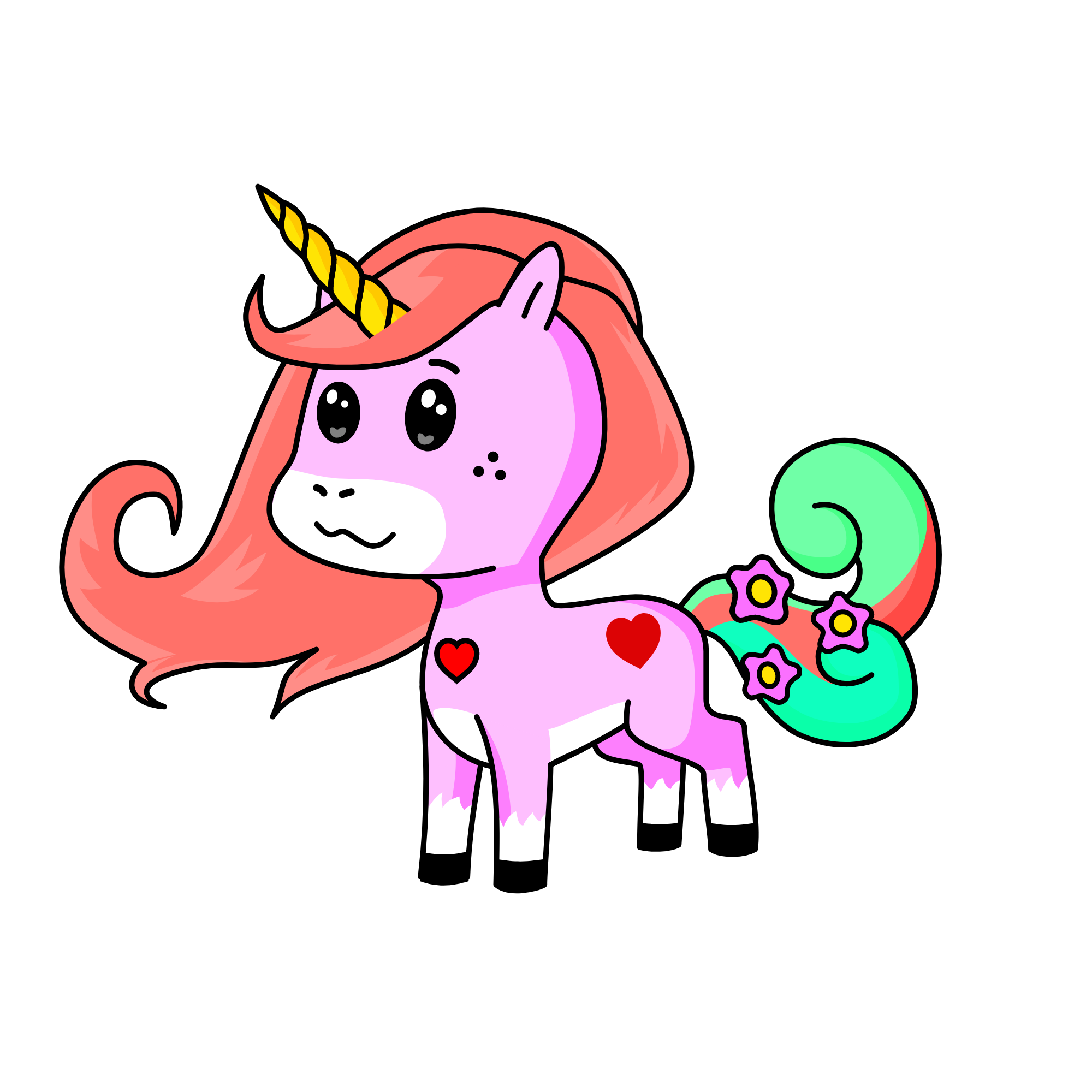 I will have to leave cornify for now, but I will see you all soon :), the unicorn