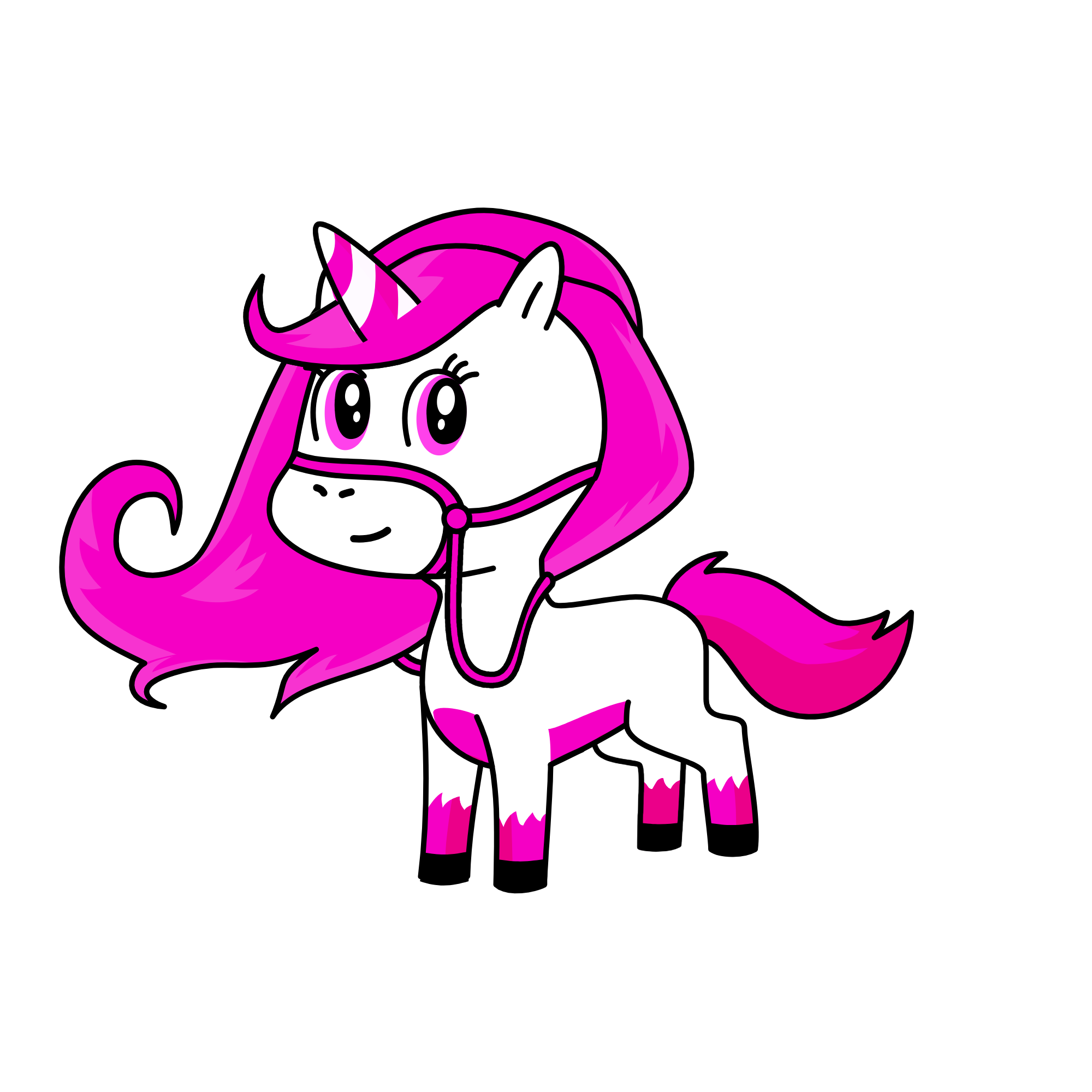 pinky, the unicorn