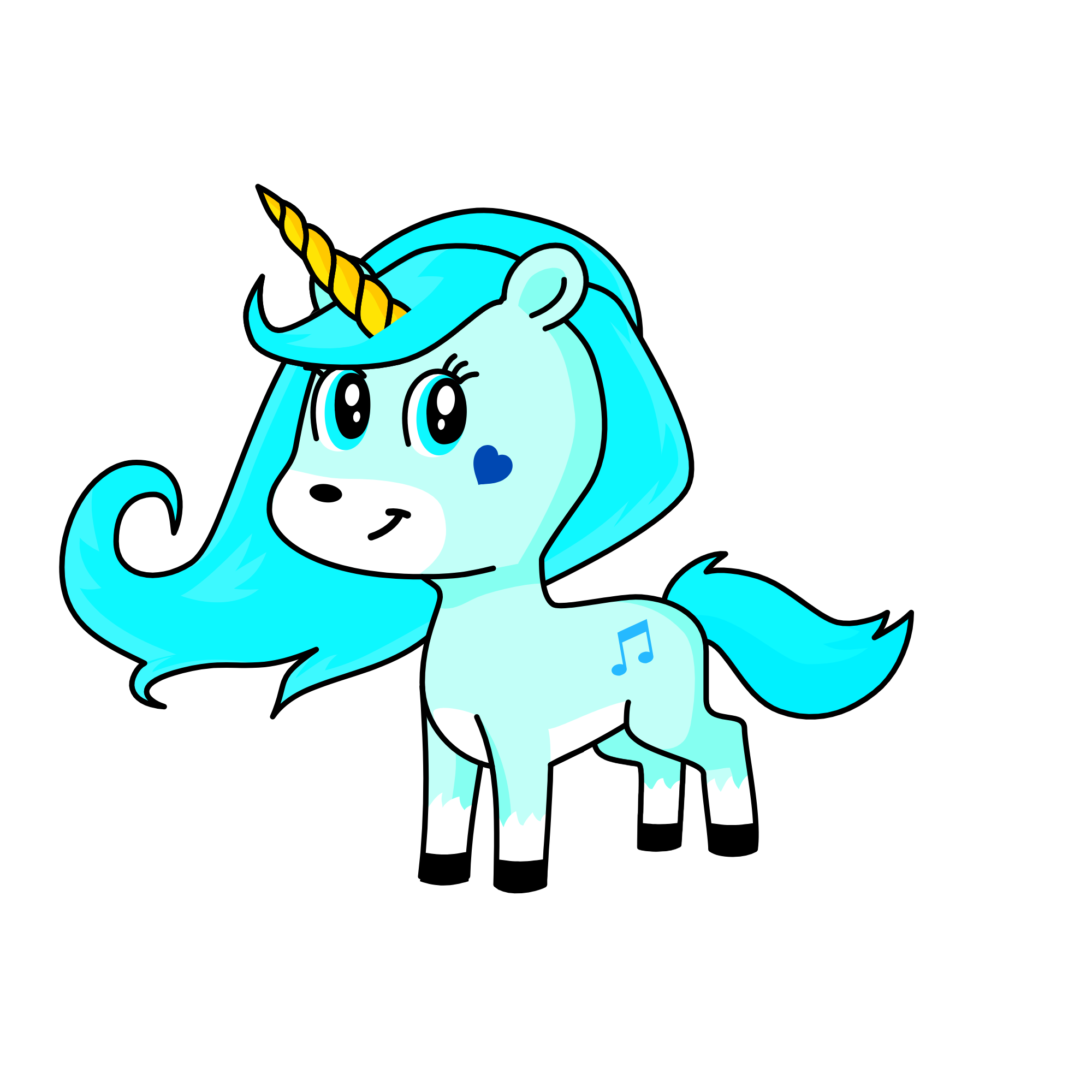 j, the unicorn