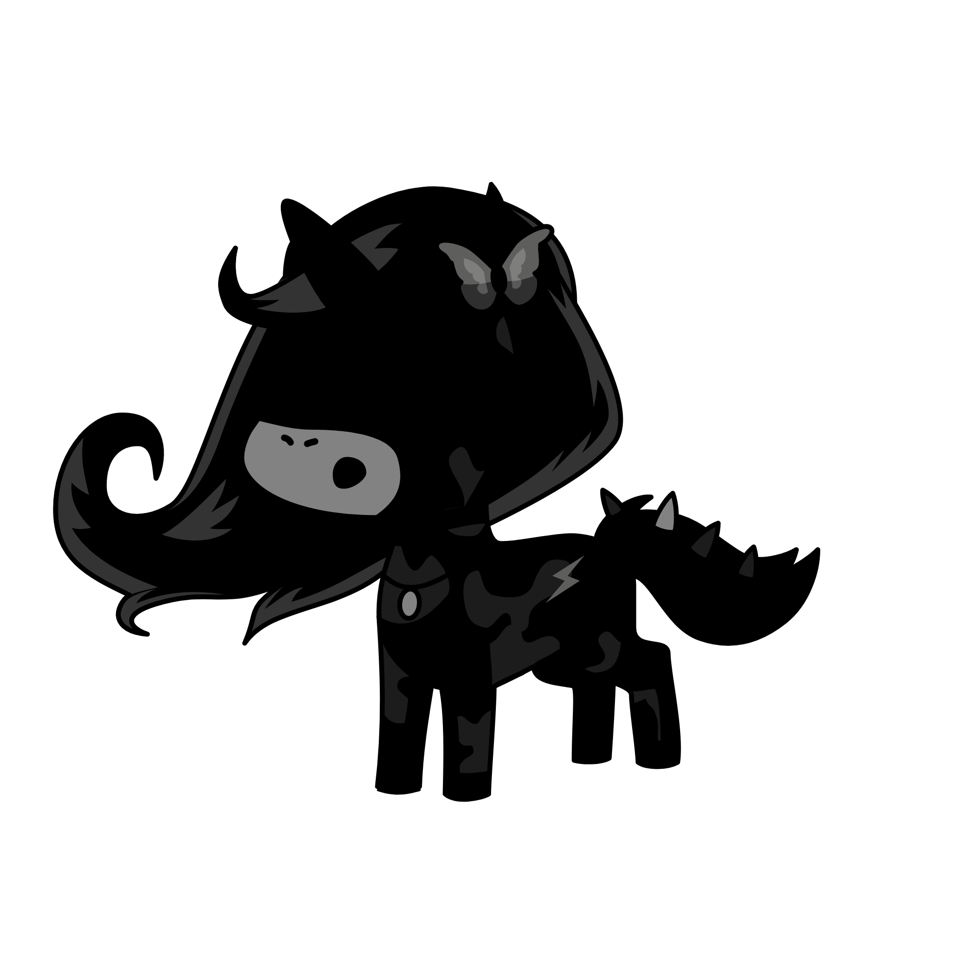 Little Miss Bitch, the unicorn