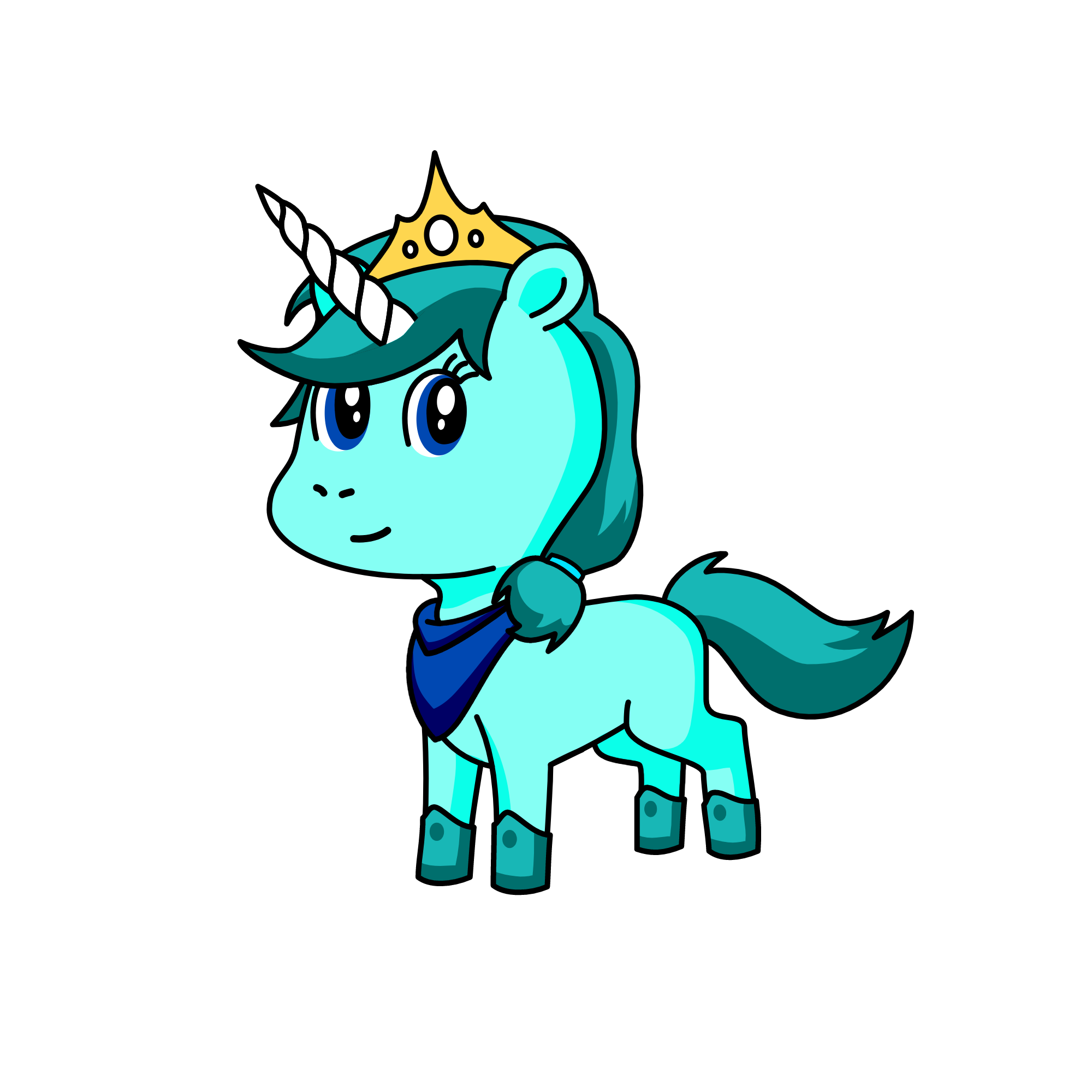 Icy, the unicorn