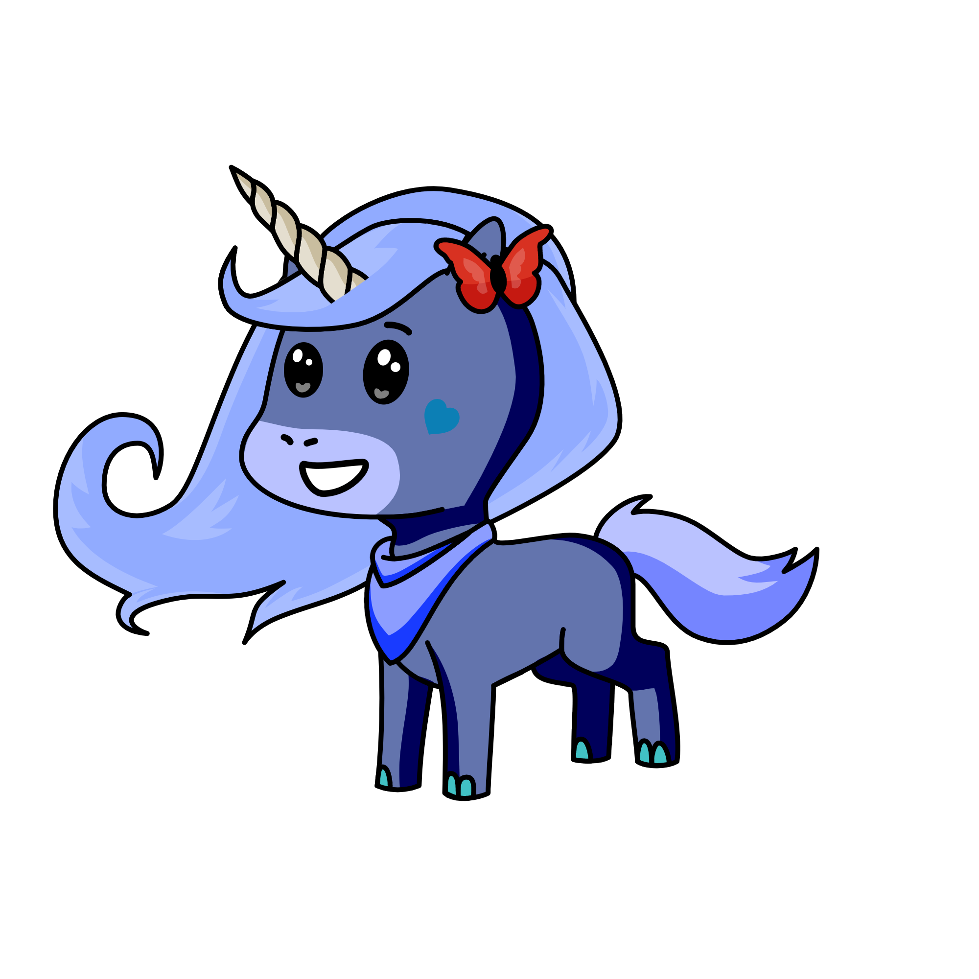 Amelia, the unicorn