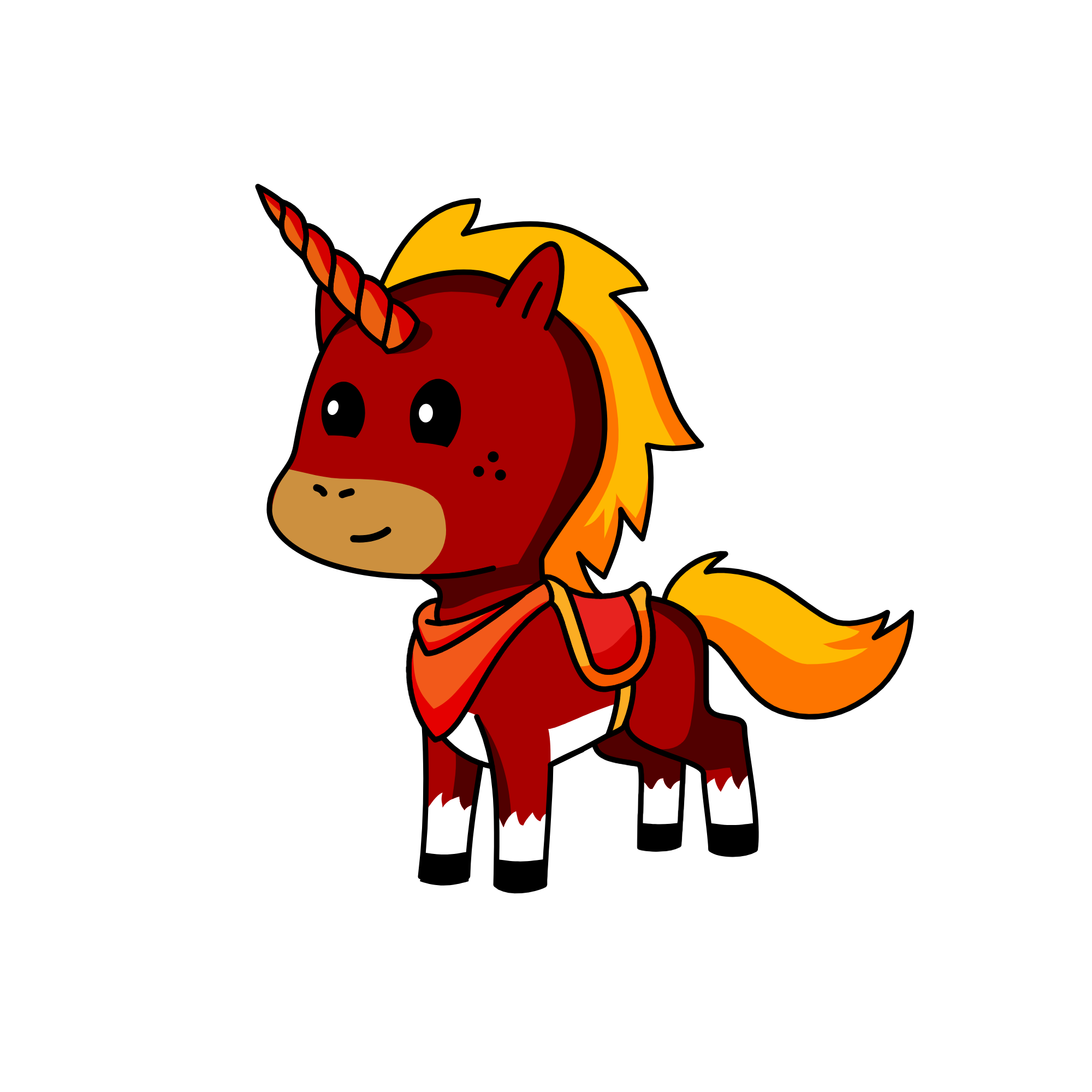 Dust, the unicorn