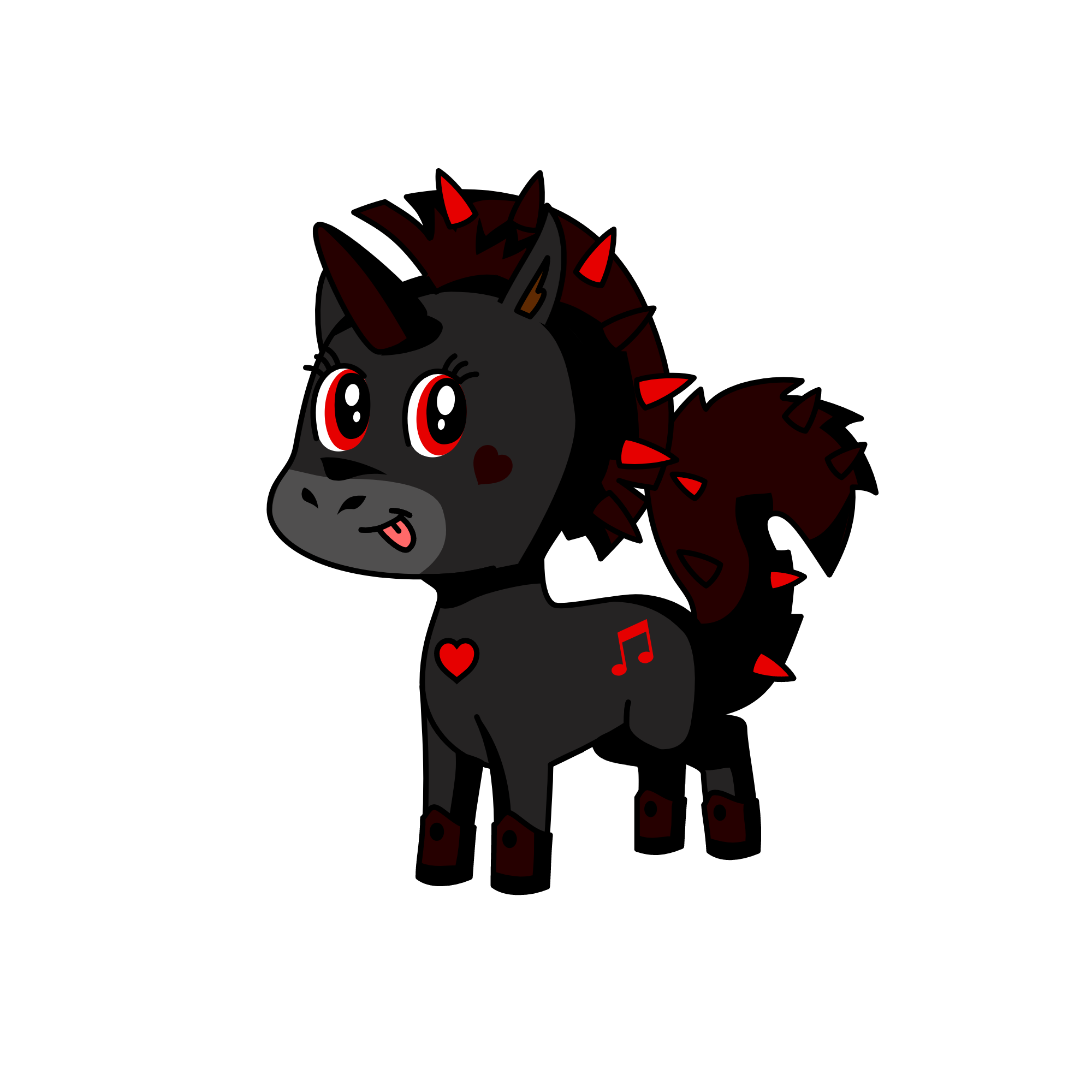 very very evil rock, the unicorn