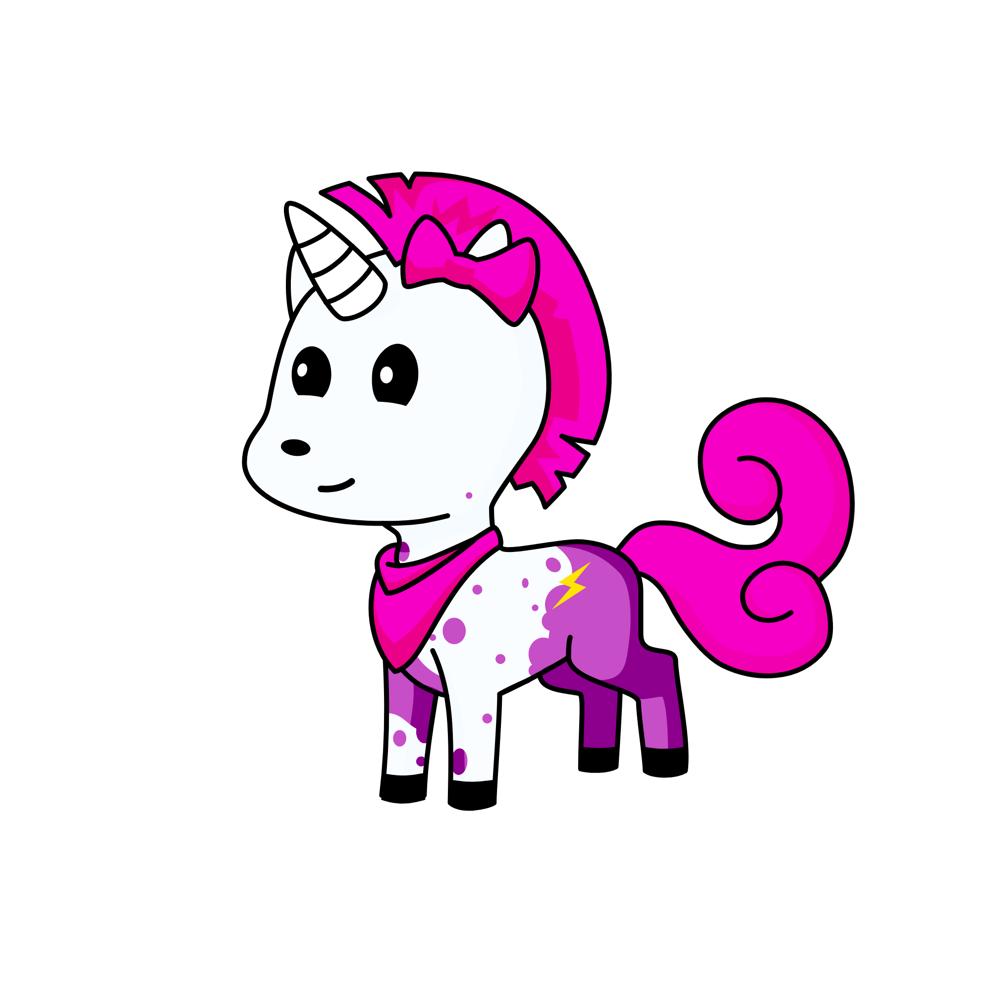 cat, the unicorn