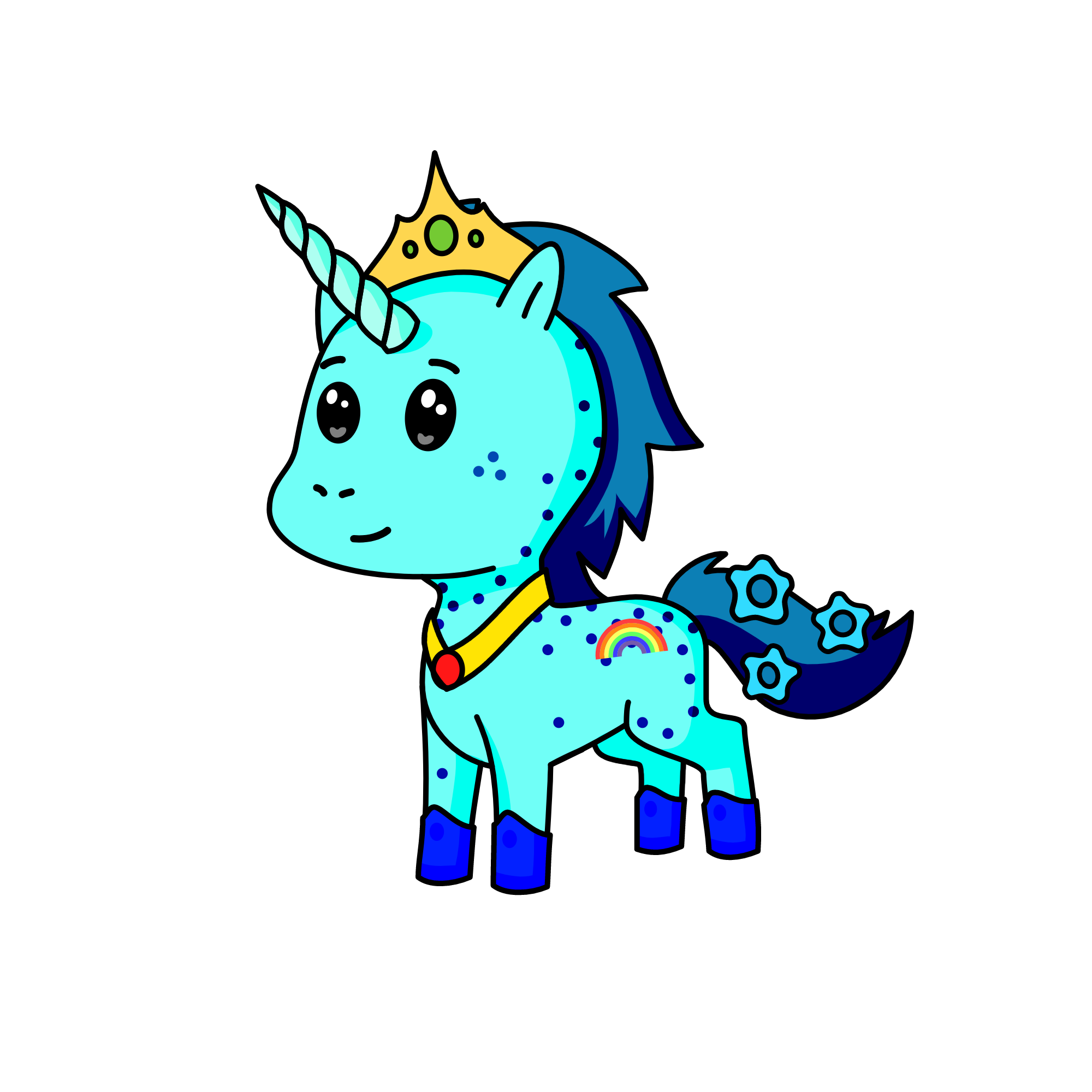 Princess Addison, the unicorn