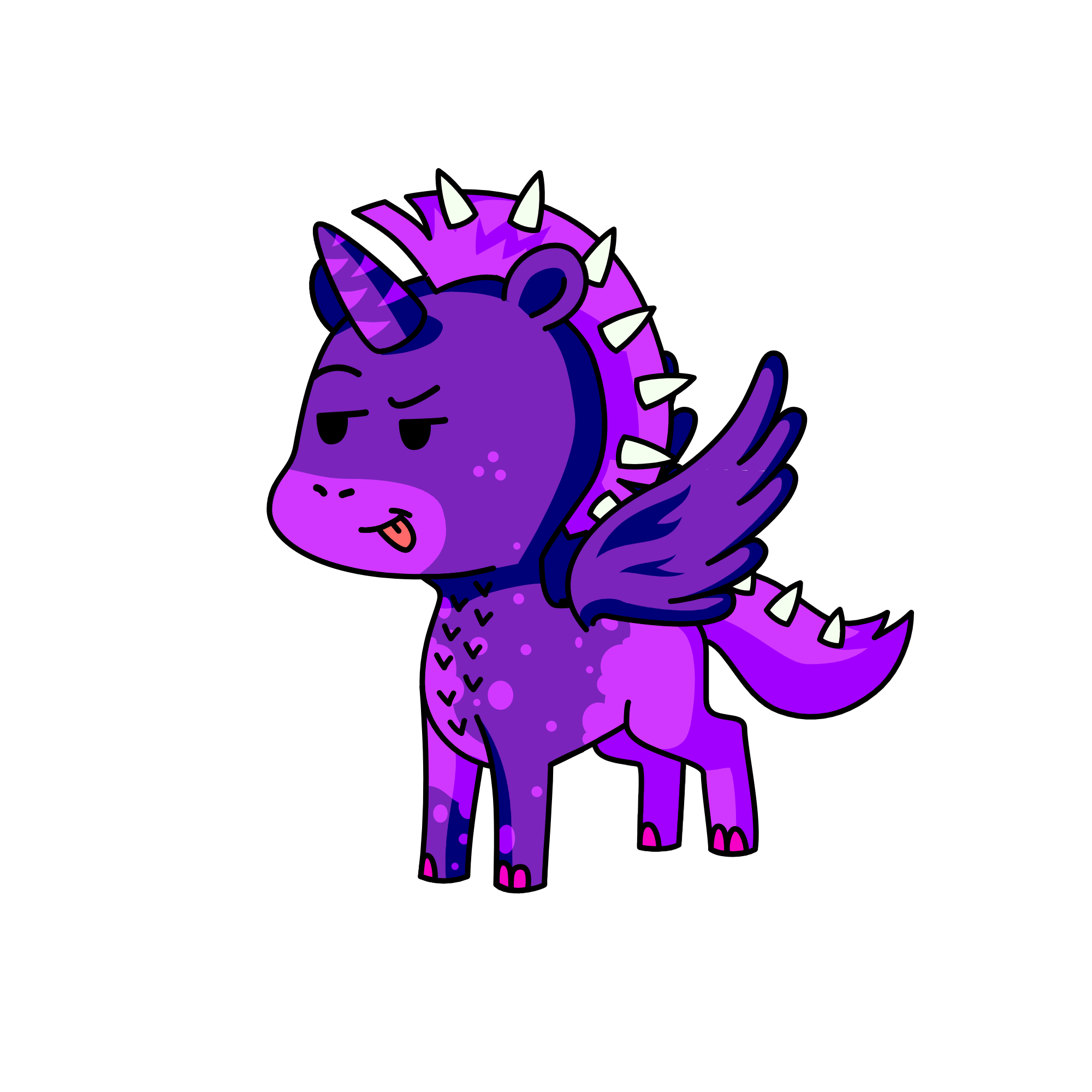 grape, the unicorn