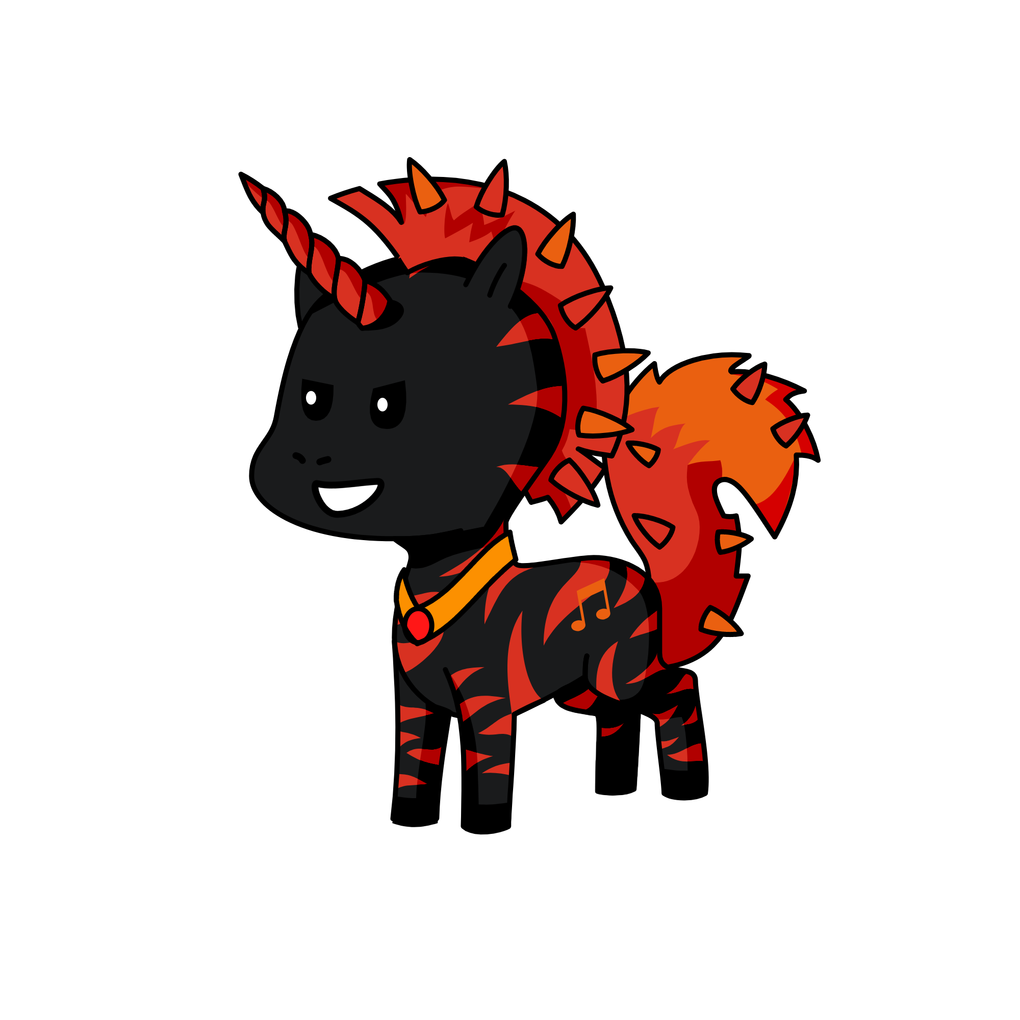 pony, the unicorn