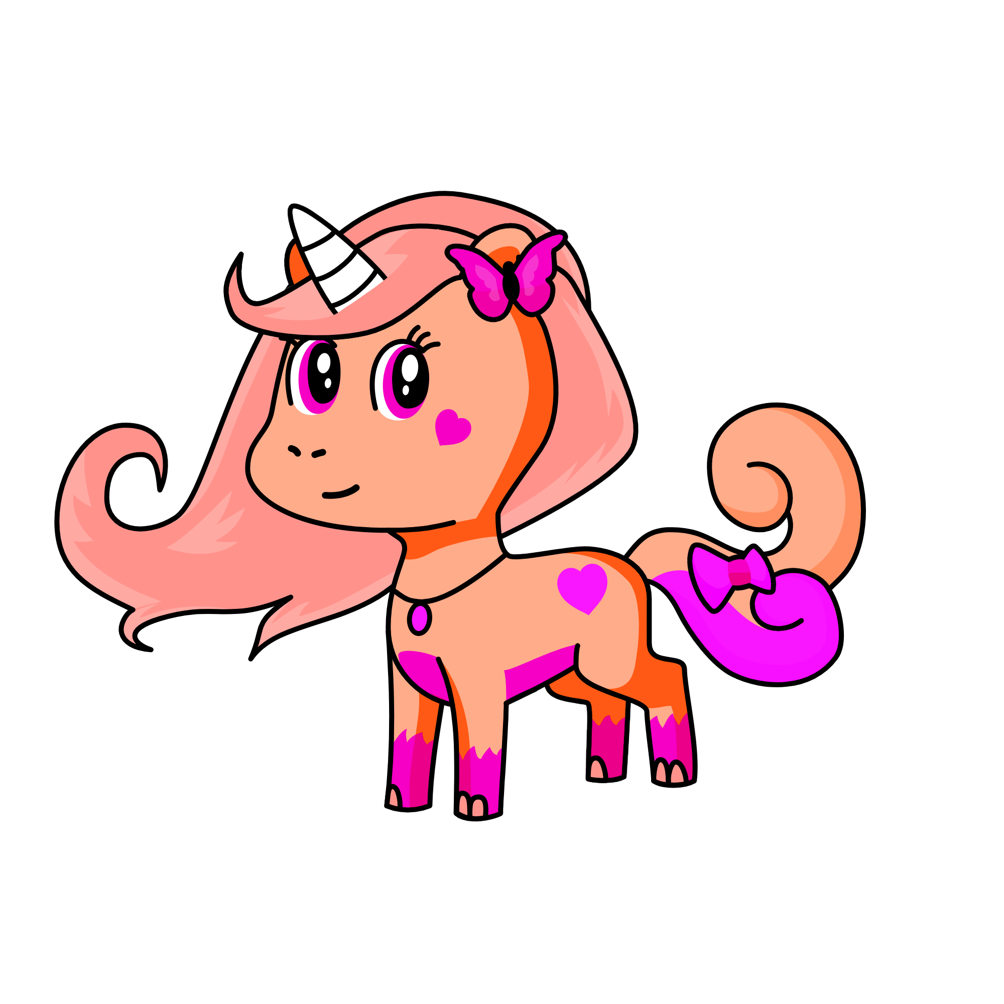 Serene, The Great, the unicorn