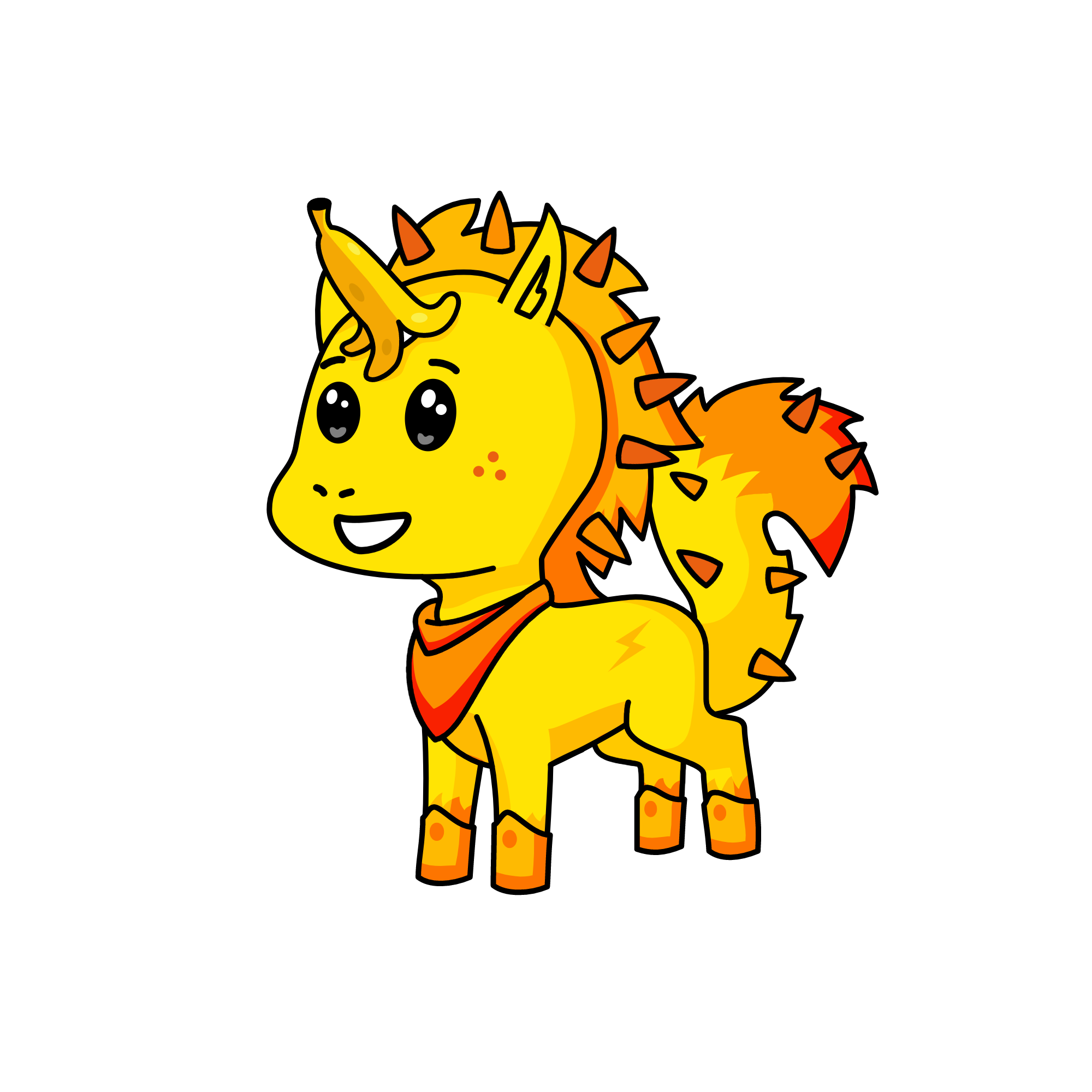 Peel, the unicorn