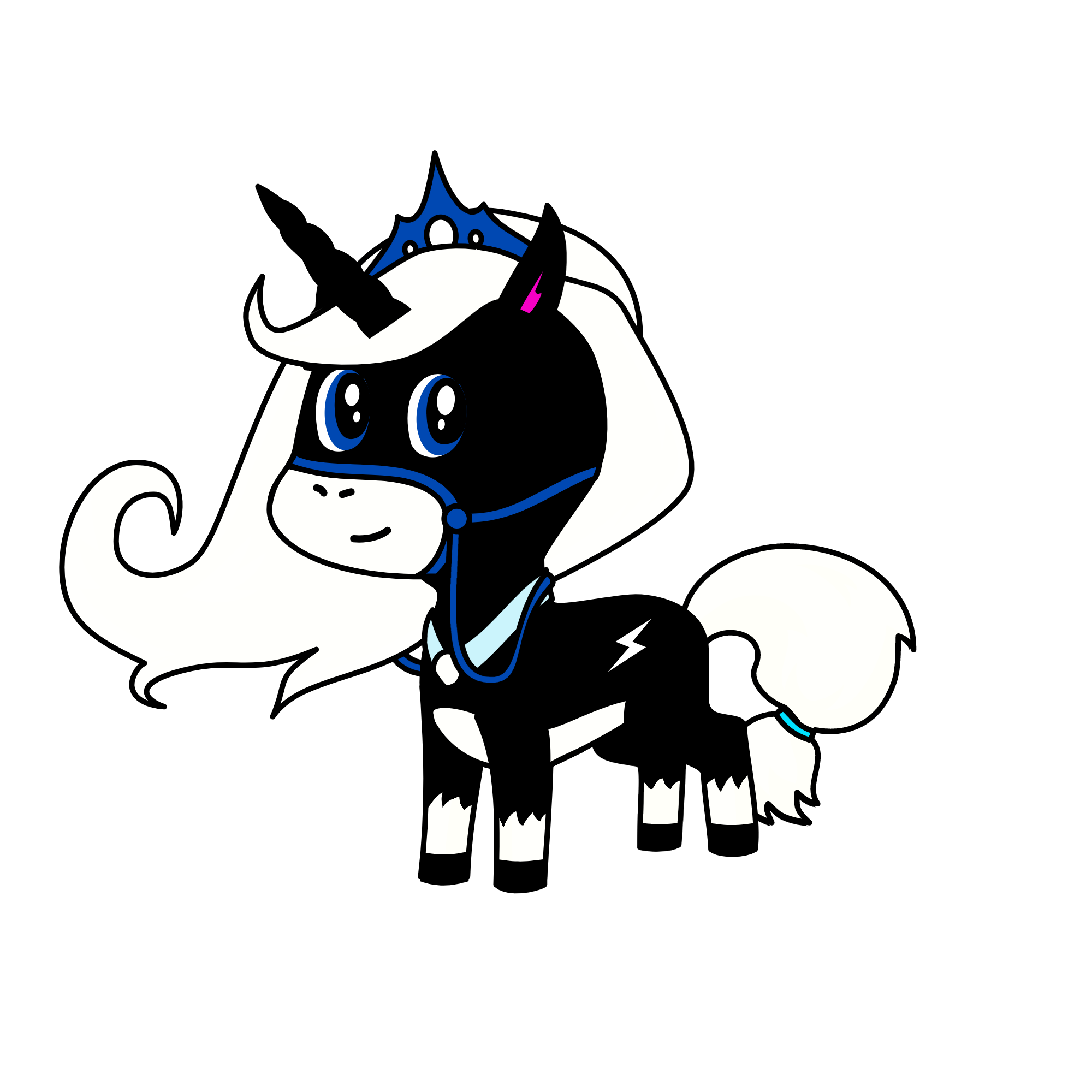 Shimmer, the unicorn