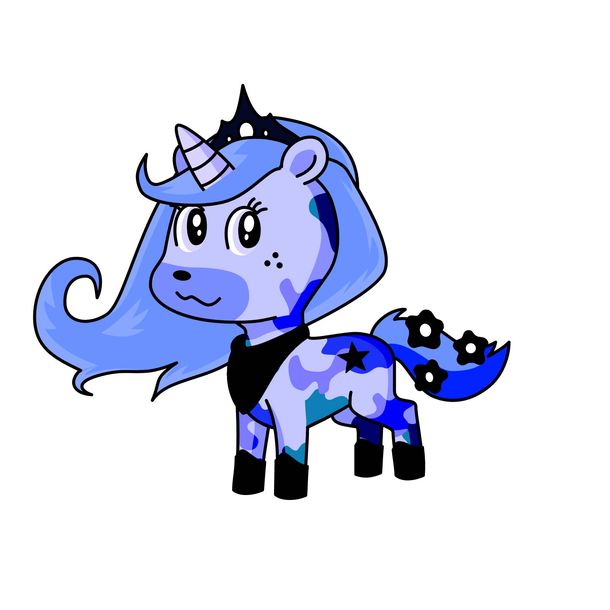Water Princess, the unicorn