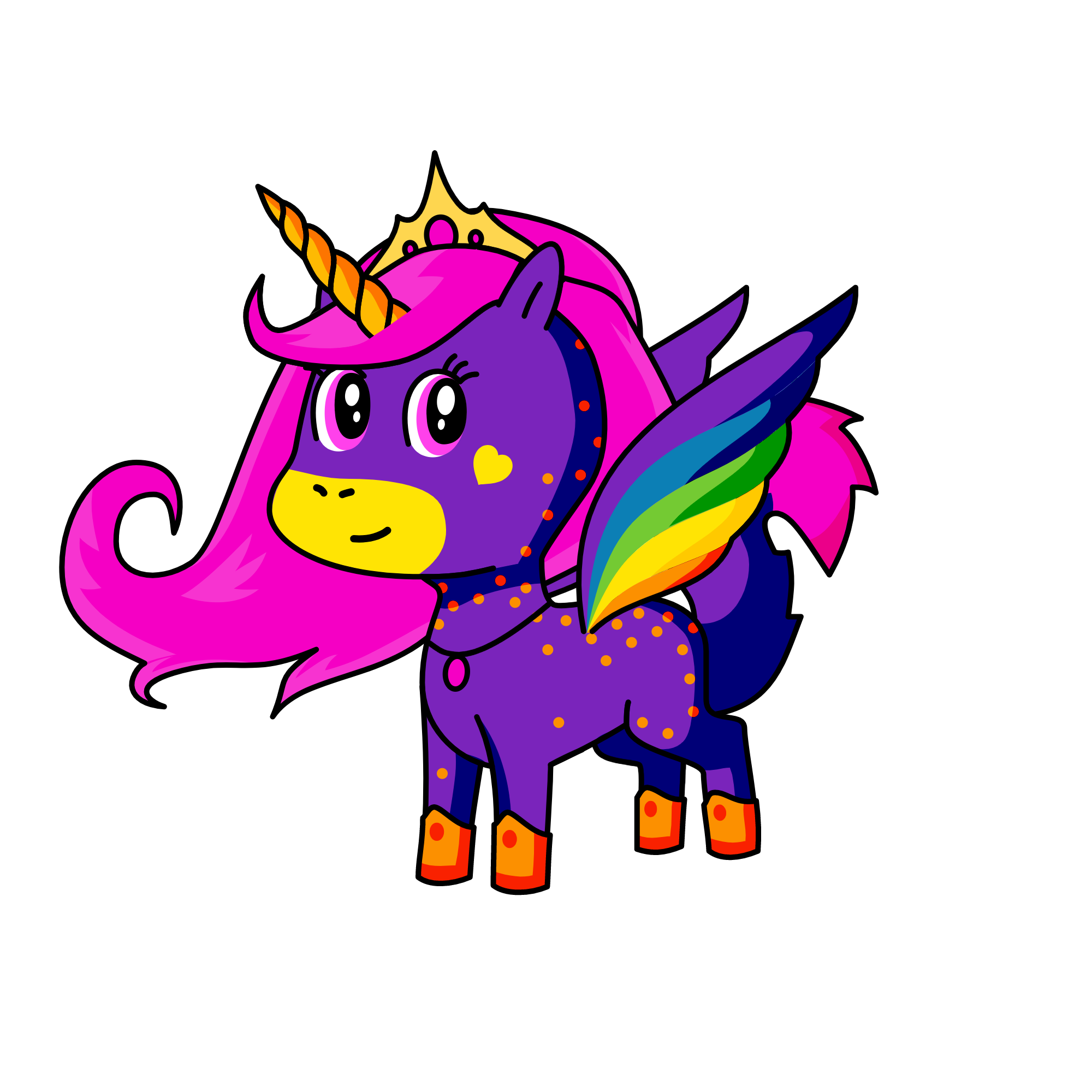 Maelle, the unicorn