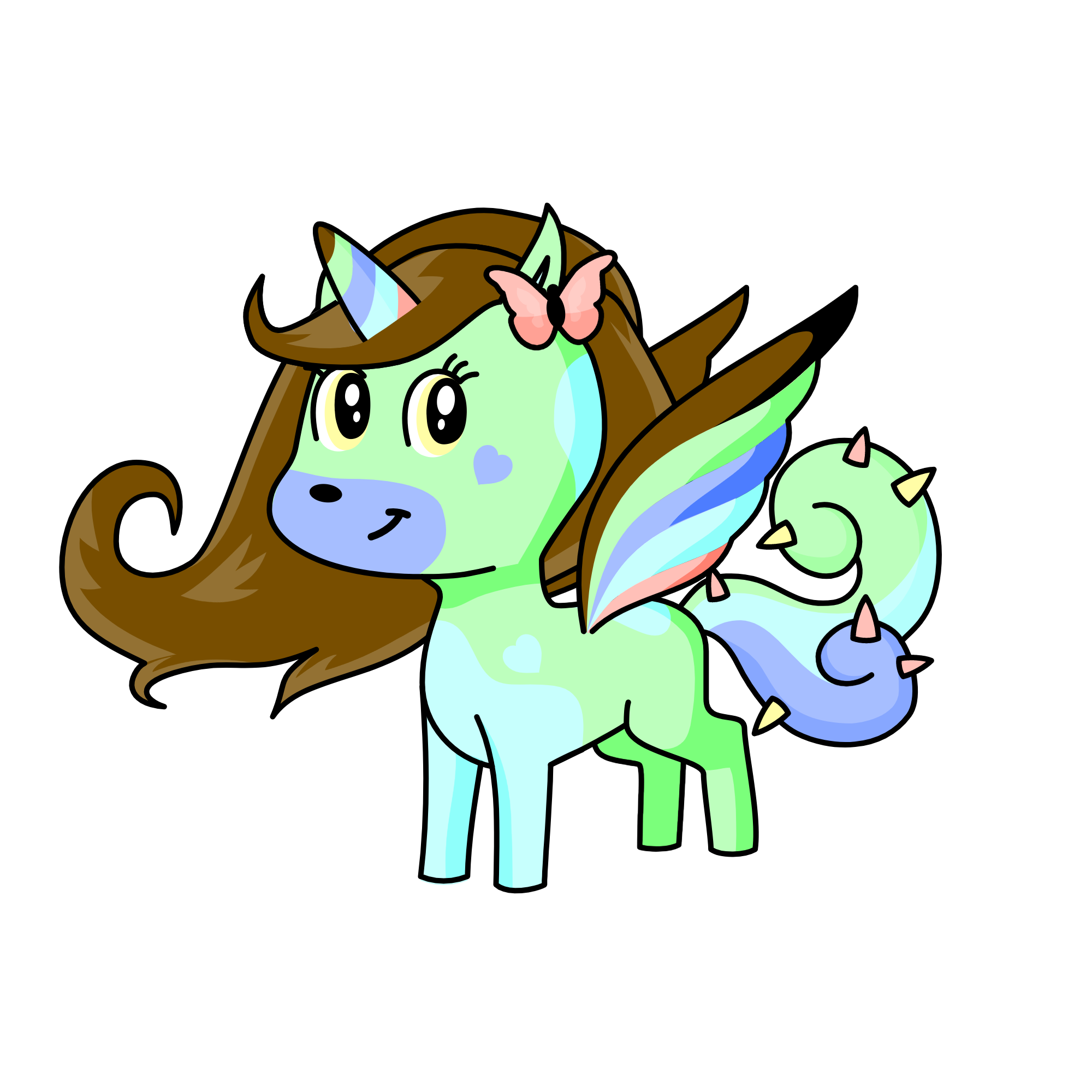 minty🍡, the unicorn