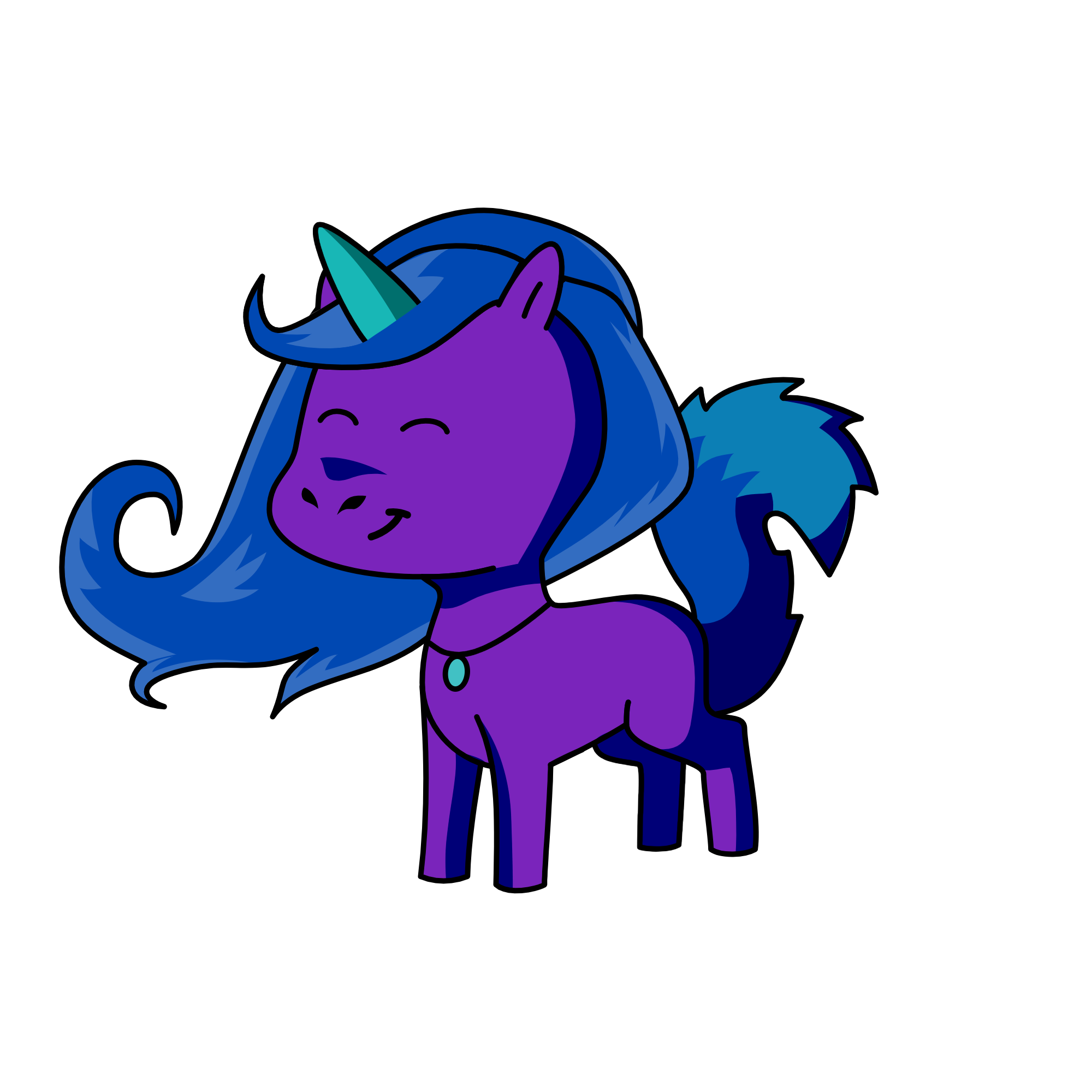 Nighta, the unicorn