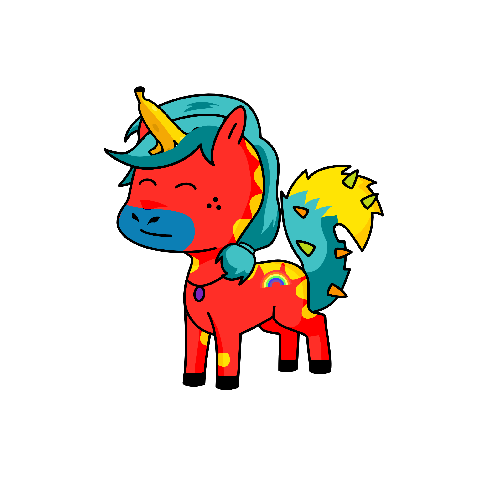 mjhoiu, the unicorn