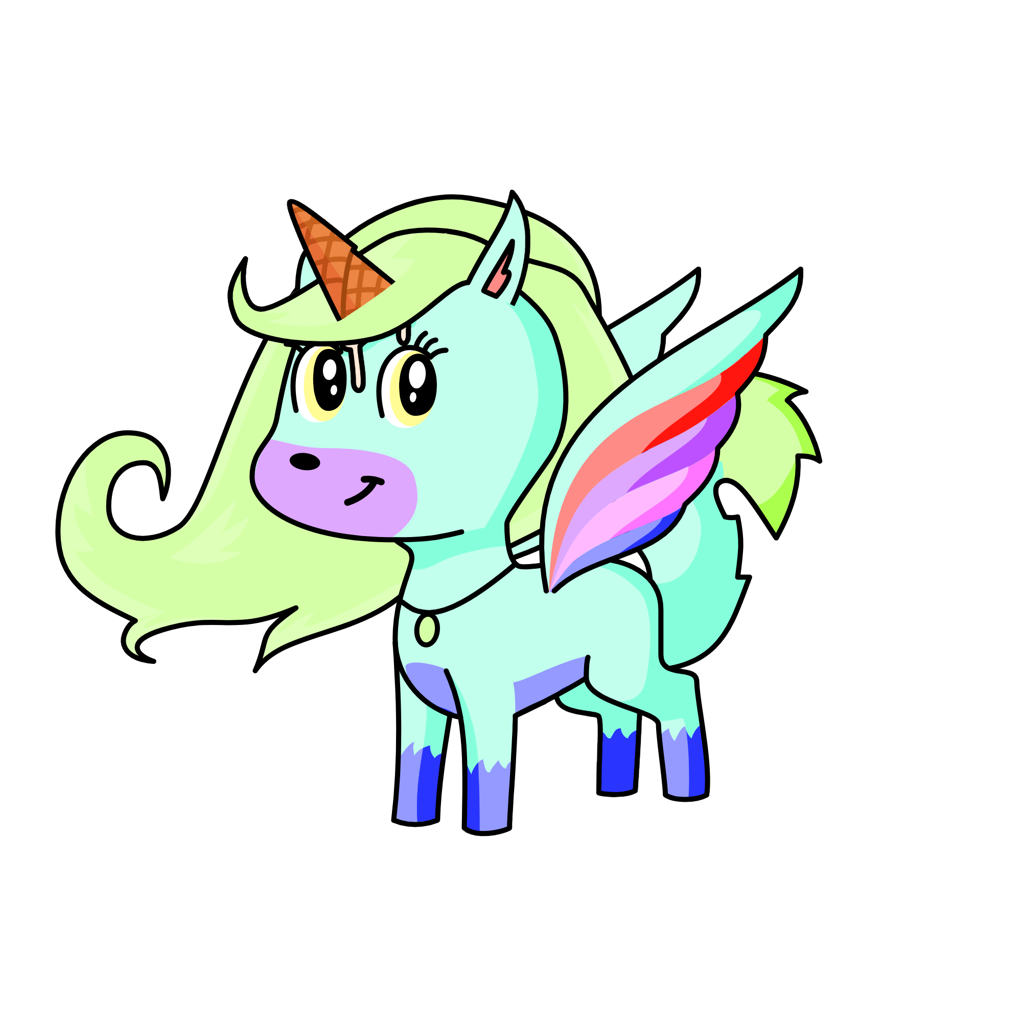 Nighta, the unicorn