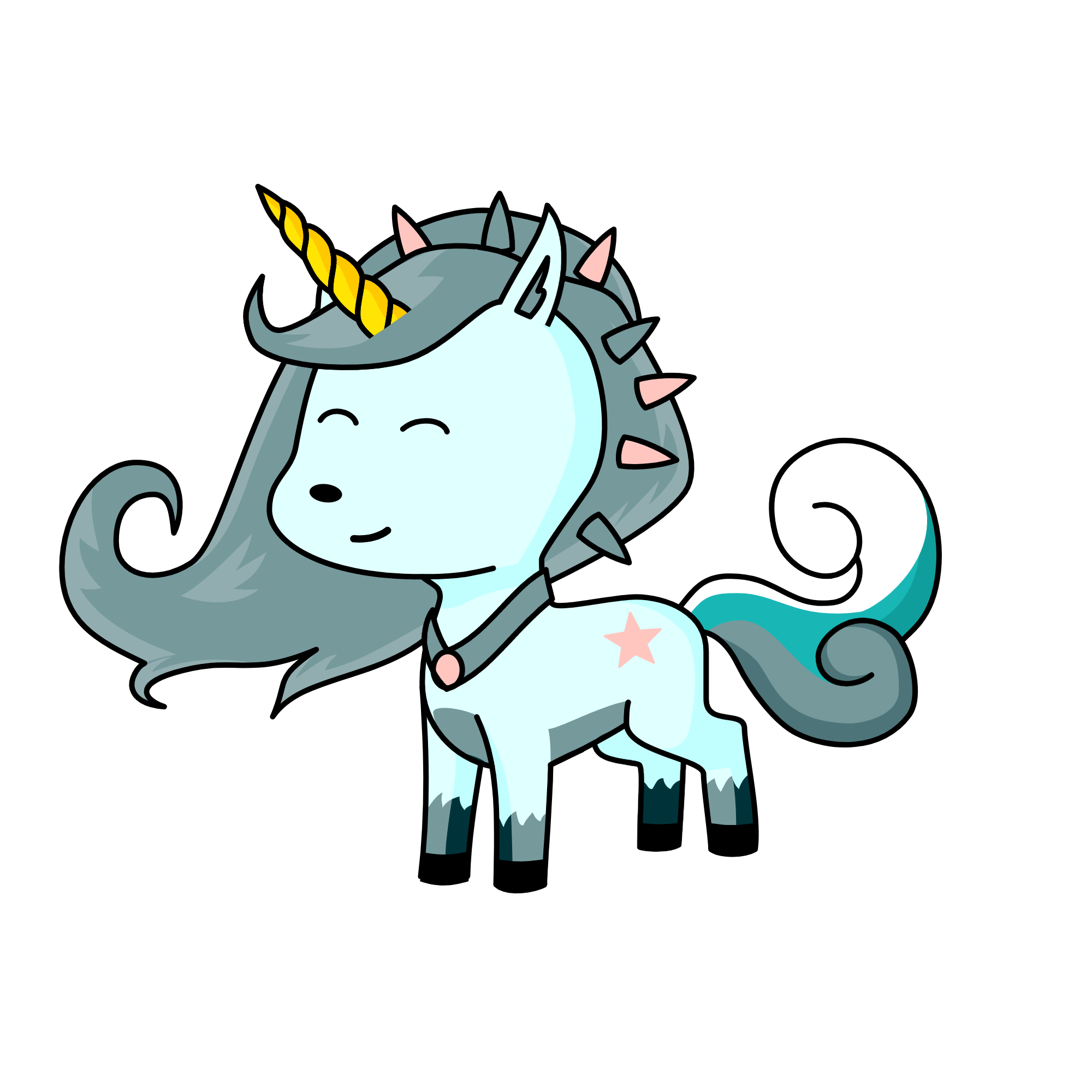 Wisp, the unicorn