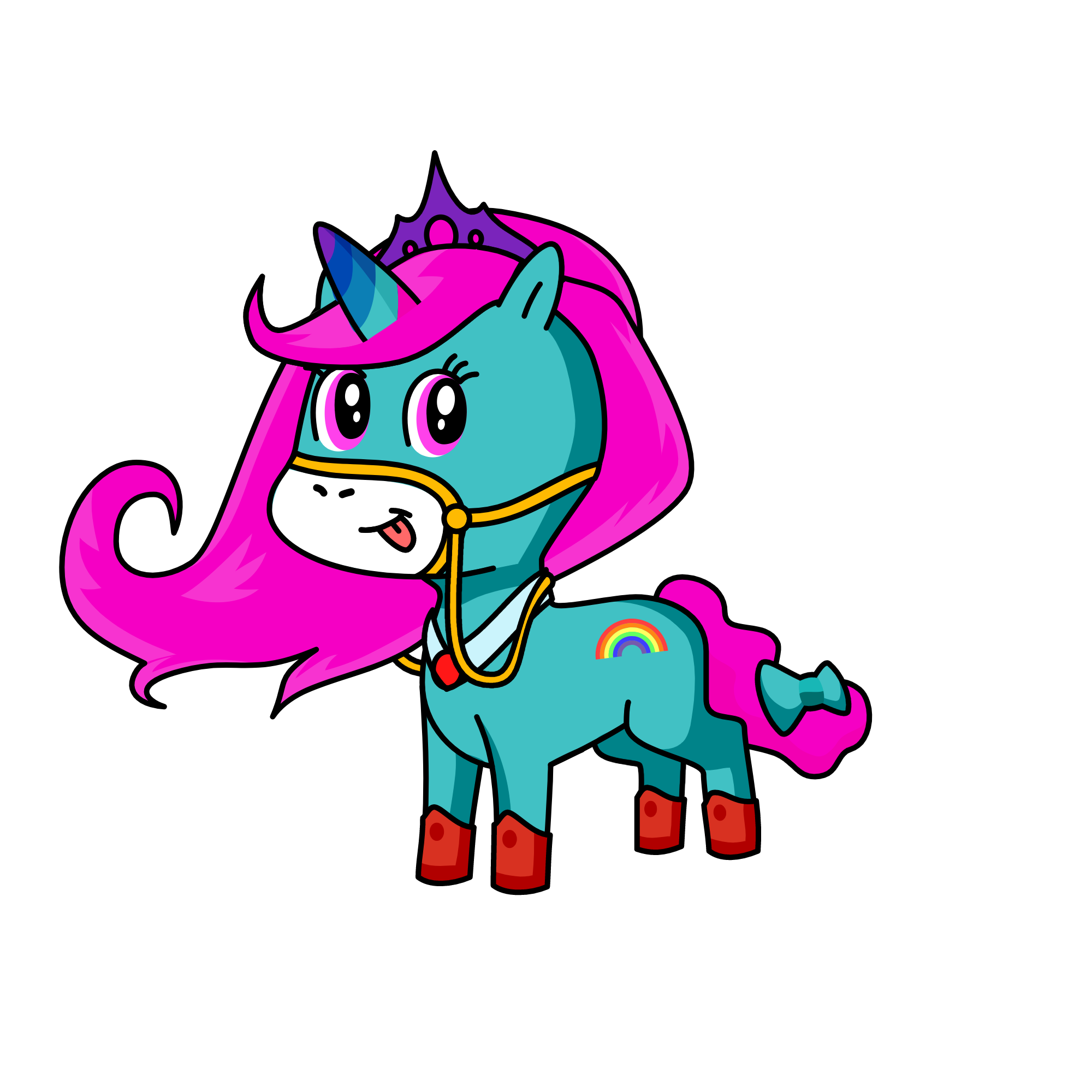 unirainbow, the unicorn