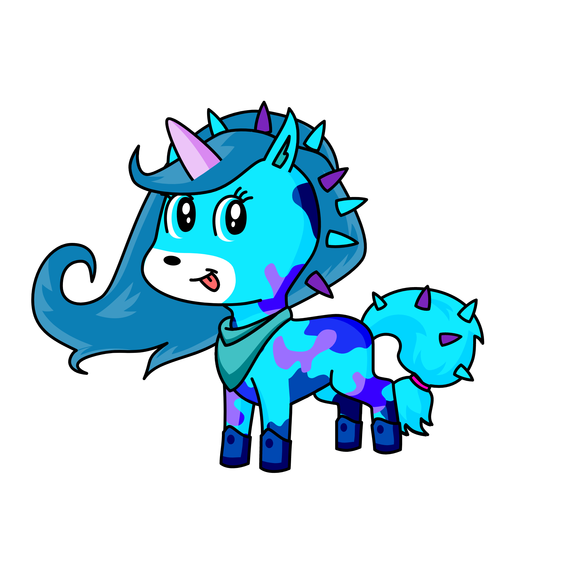 winter, the unicorn