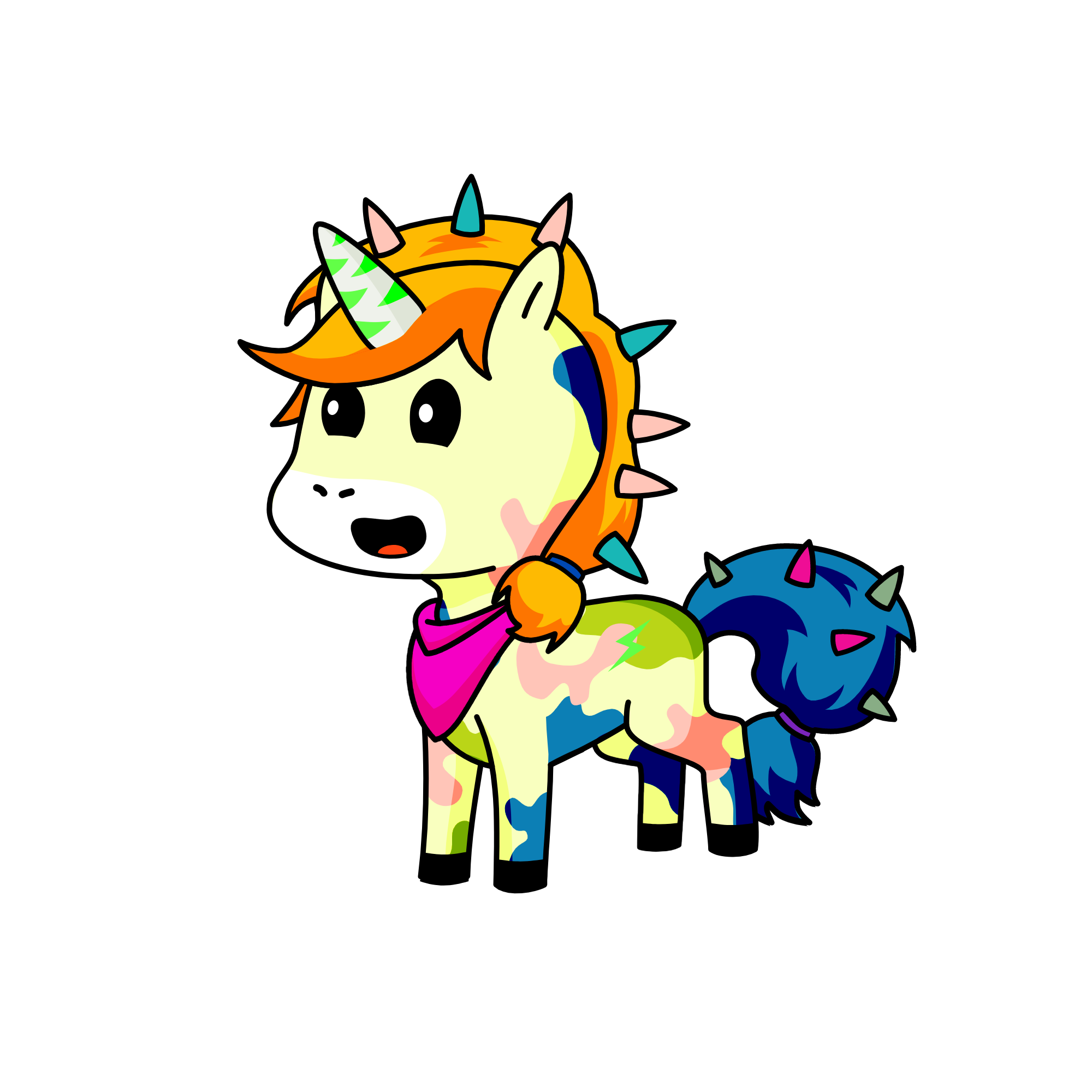 Doodle, the unicorn