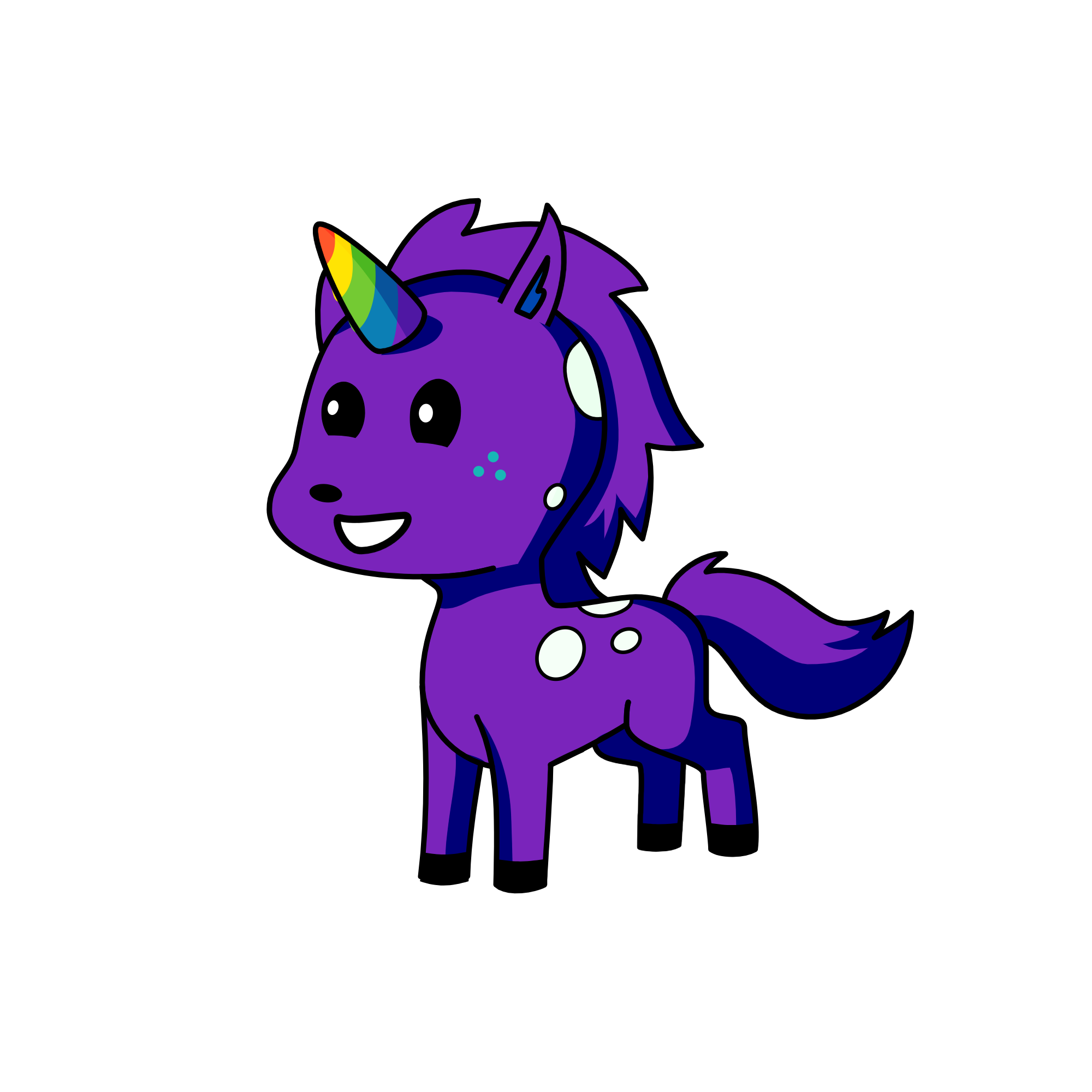 dark, the unicorn