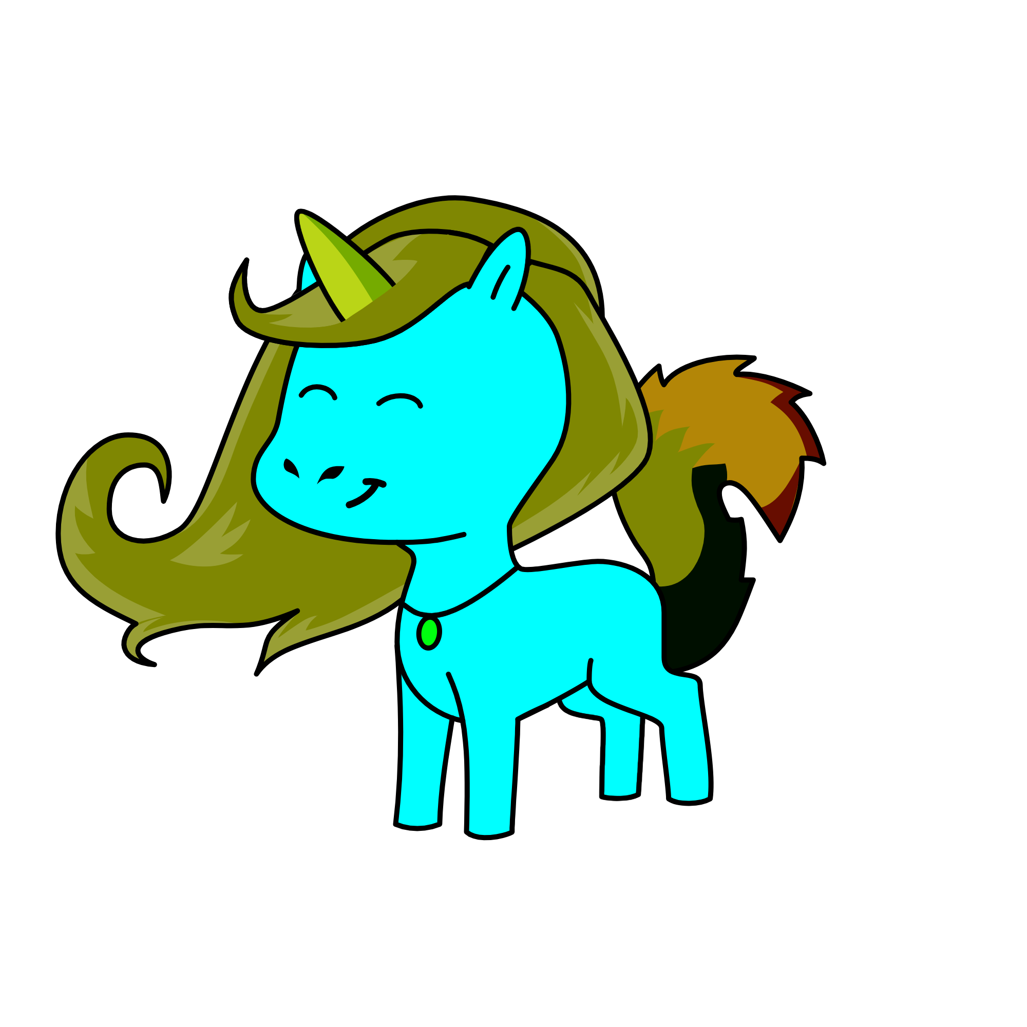 Brianna, the unicorn