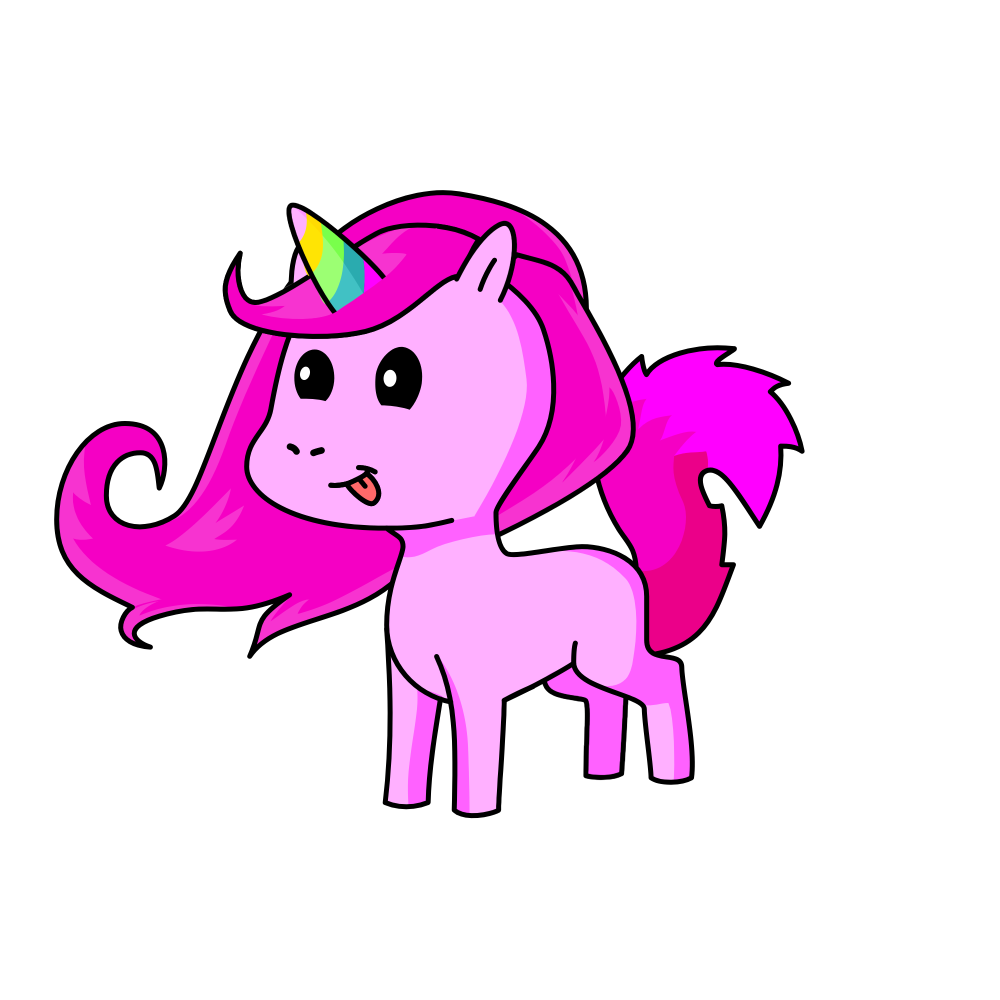 Pinky-pie🎊, the unicorn