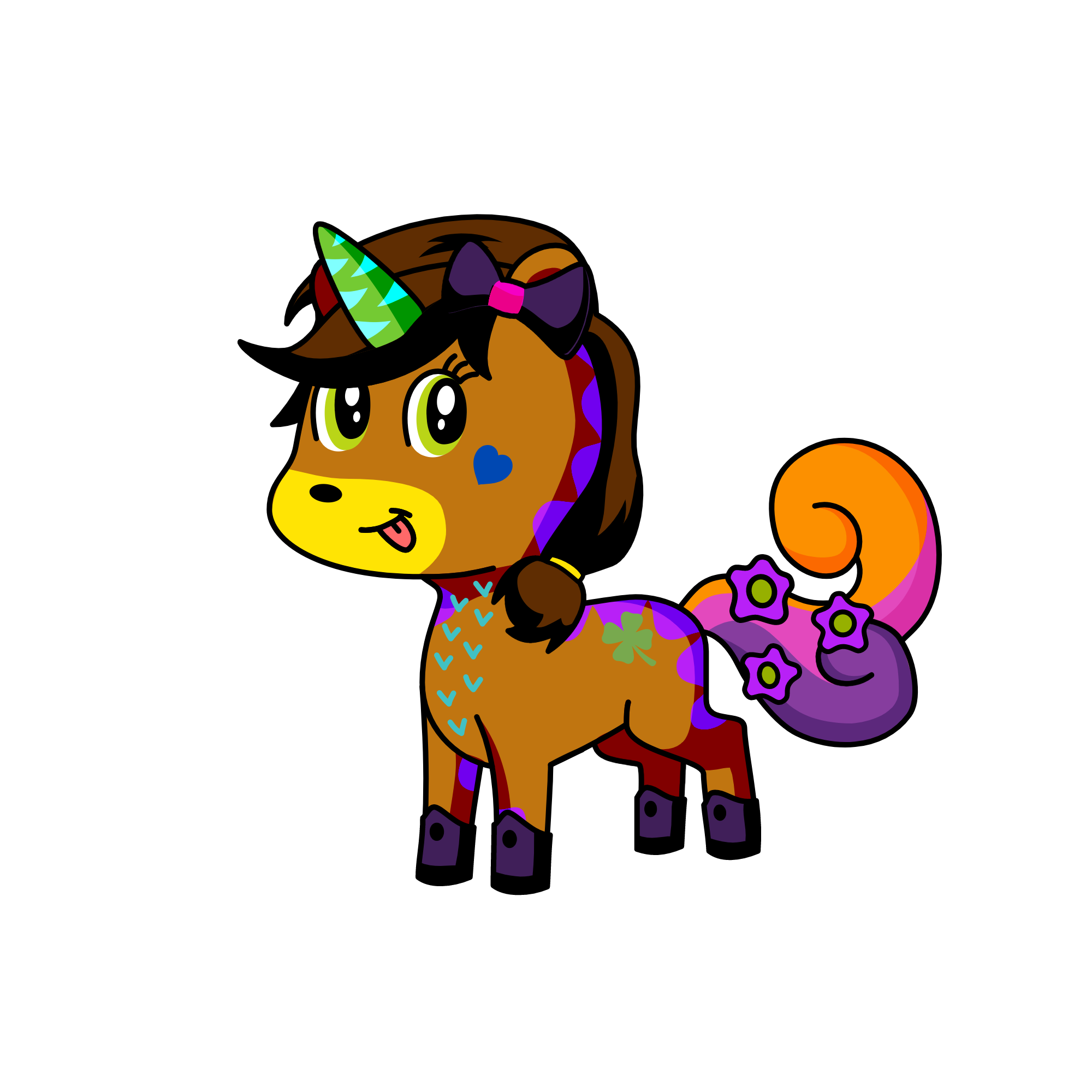BEAR BEAR, the unicorn