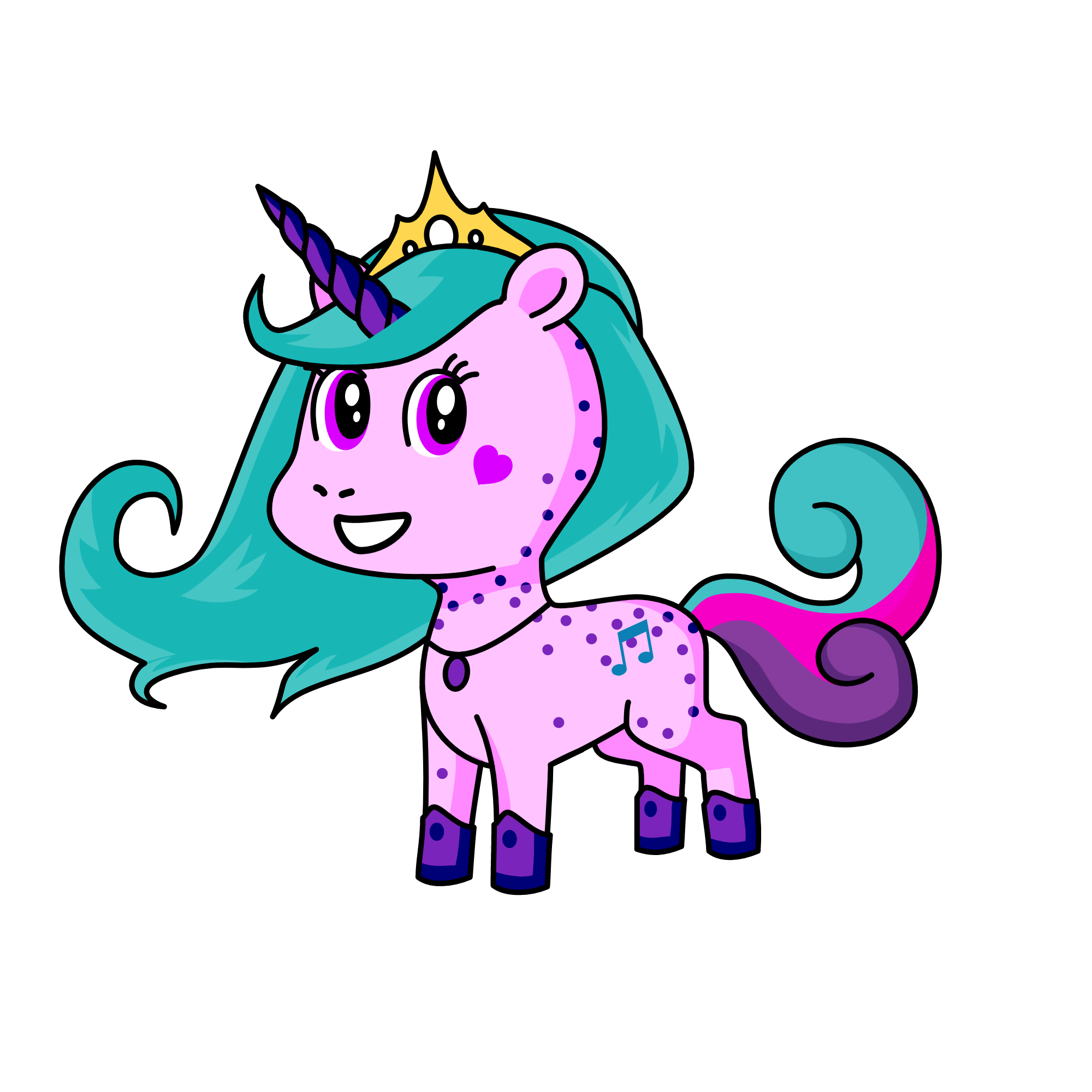 Ivonne, the unicorn