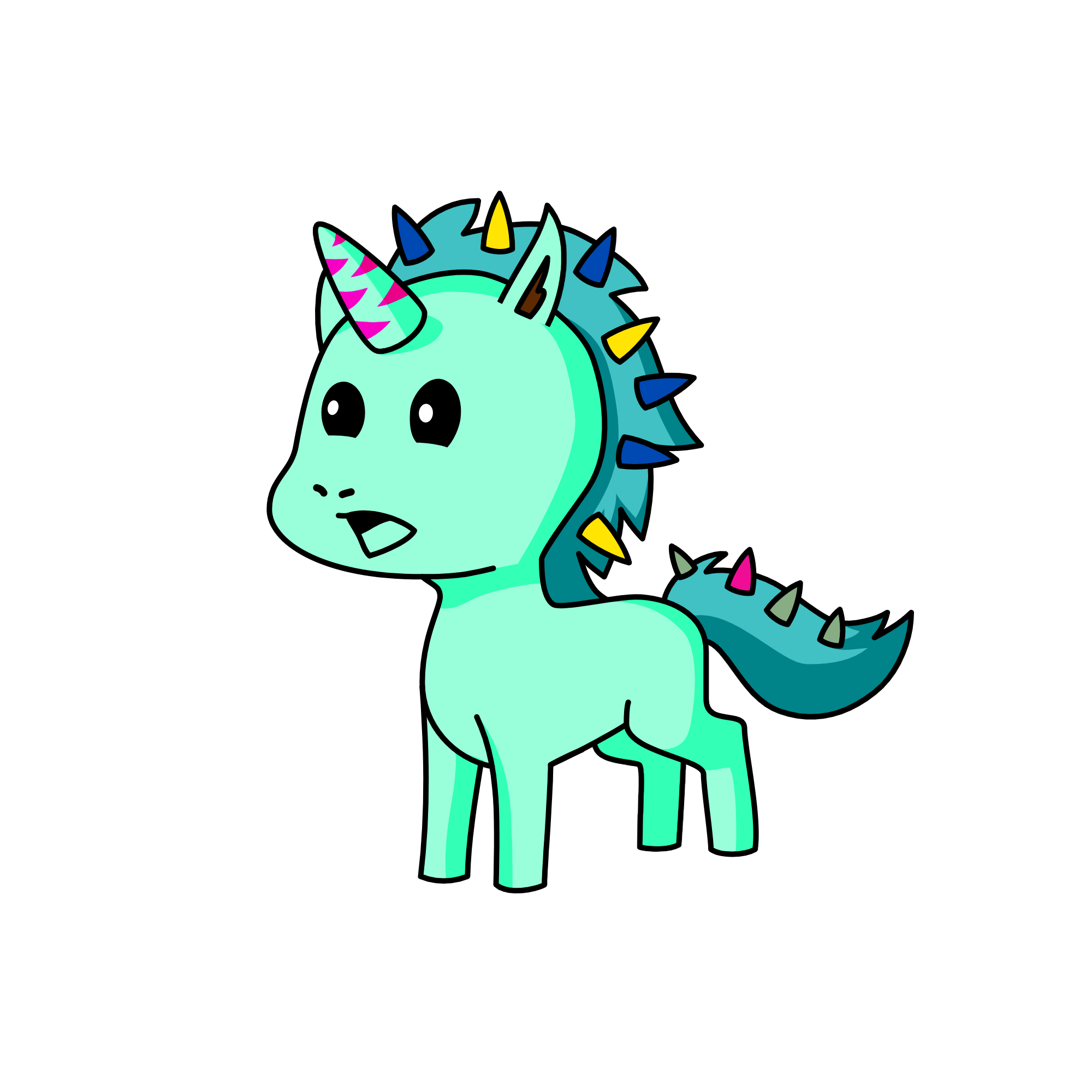 Turtle, the unicorn