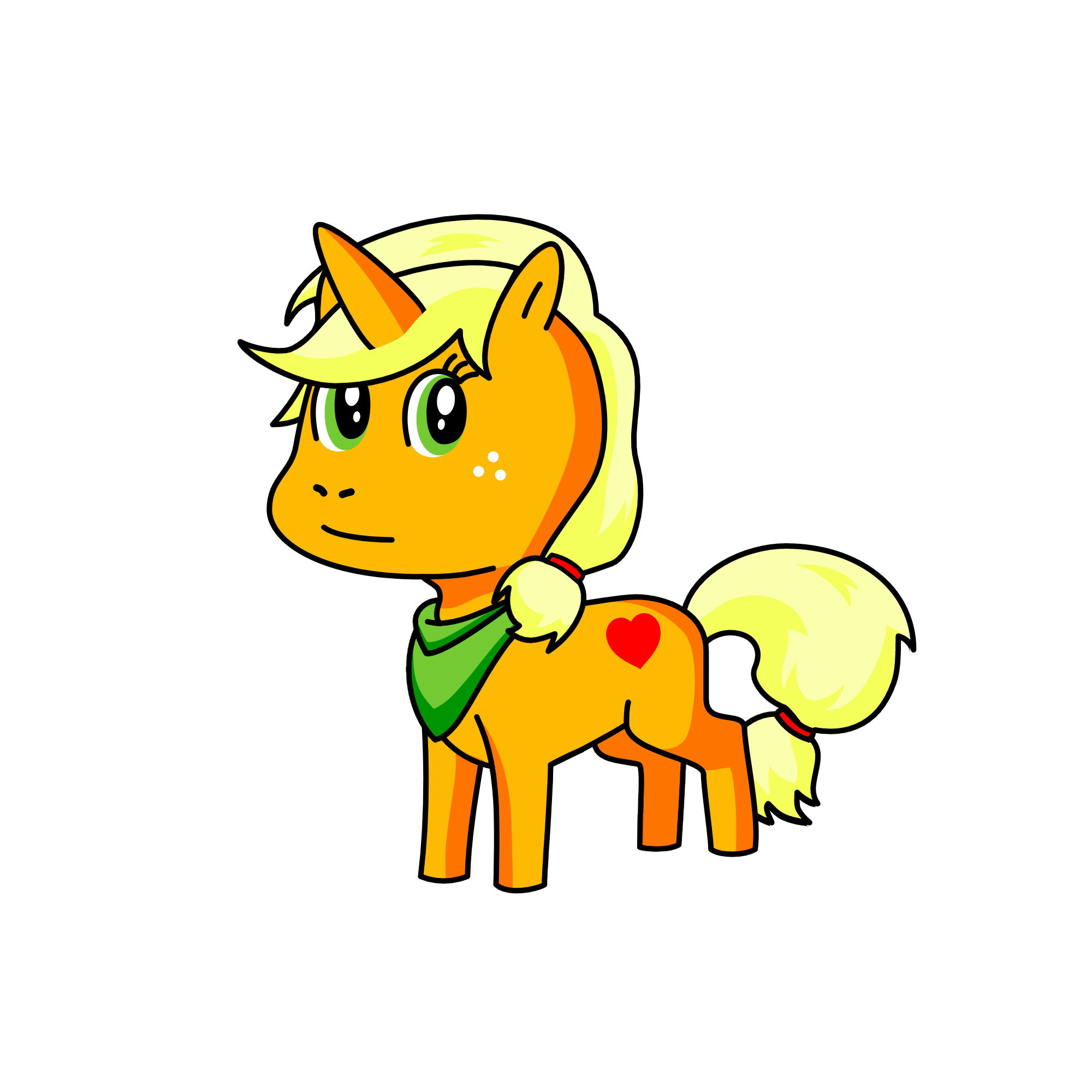 Applejack🍎, the unicorn
