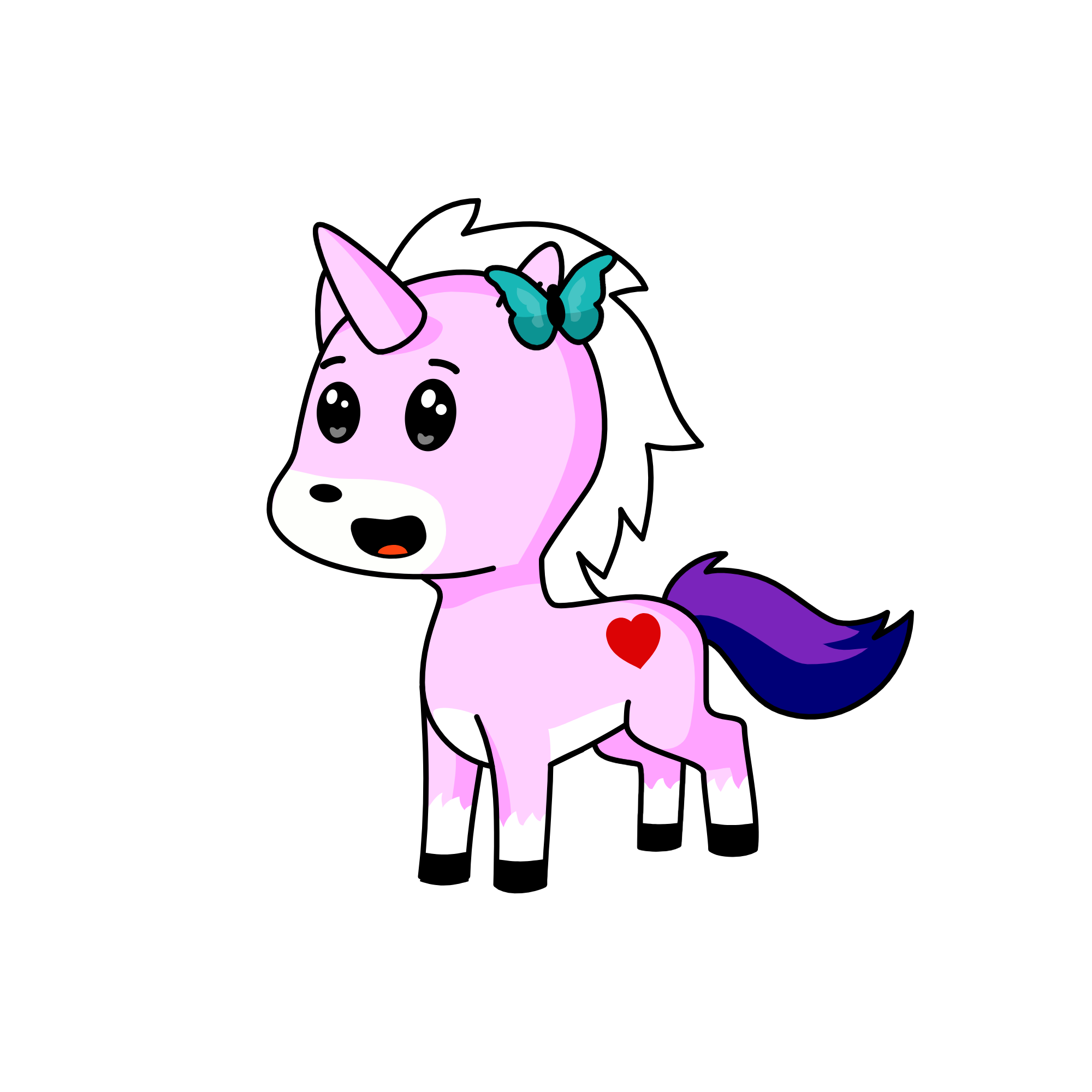 Luciana, the unicorn