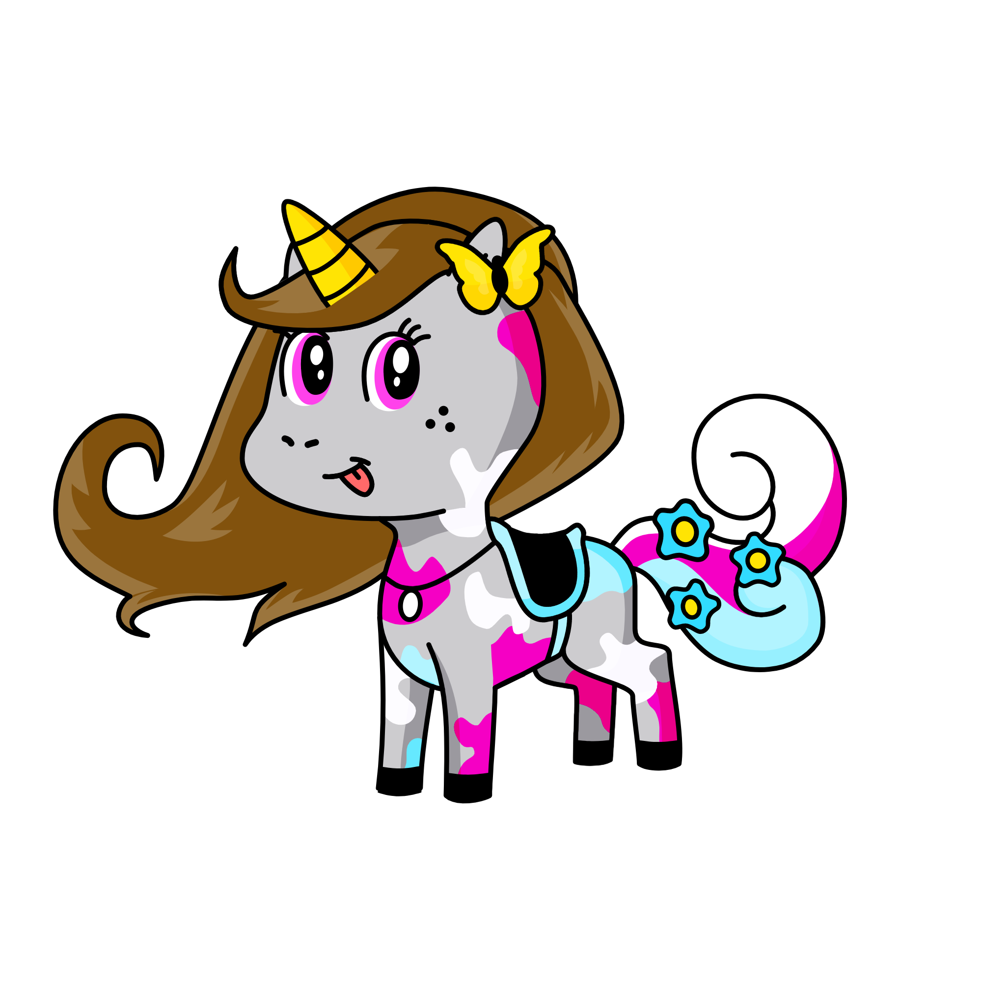Mandy, the unicorn