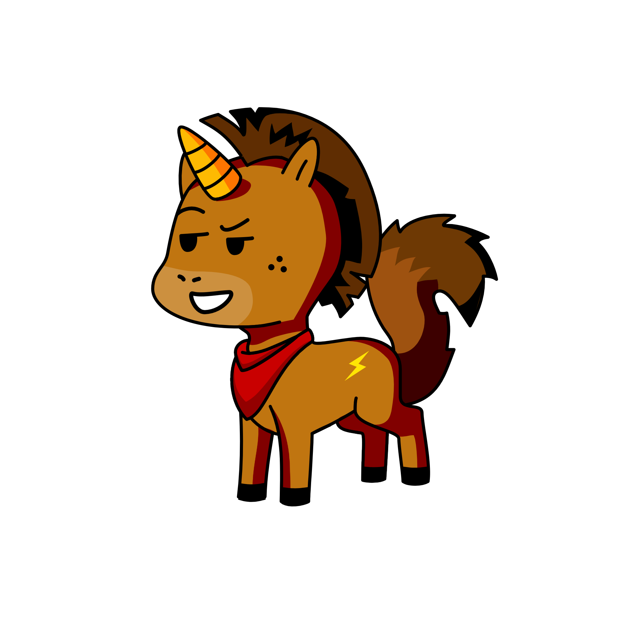 Caspian, the unicorn