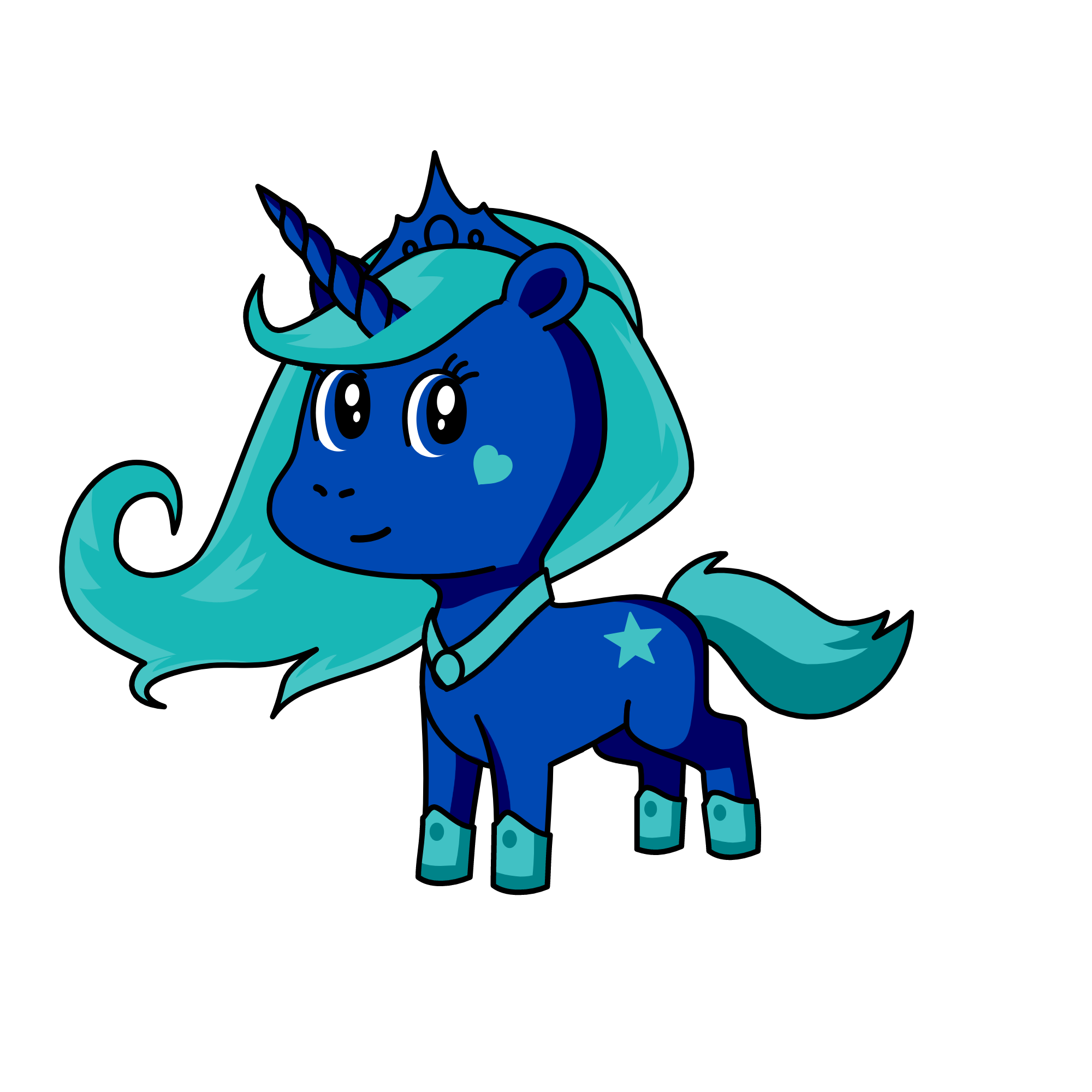 Luna❤, the unicorn