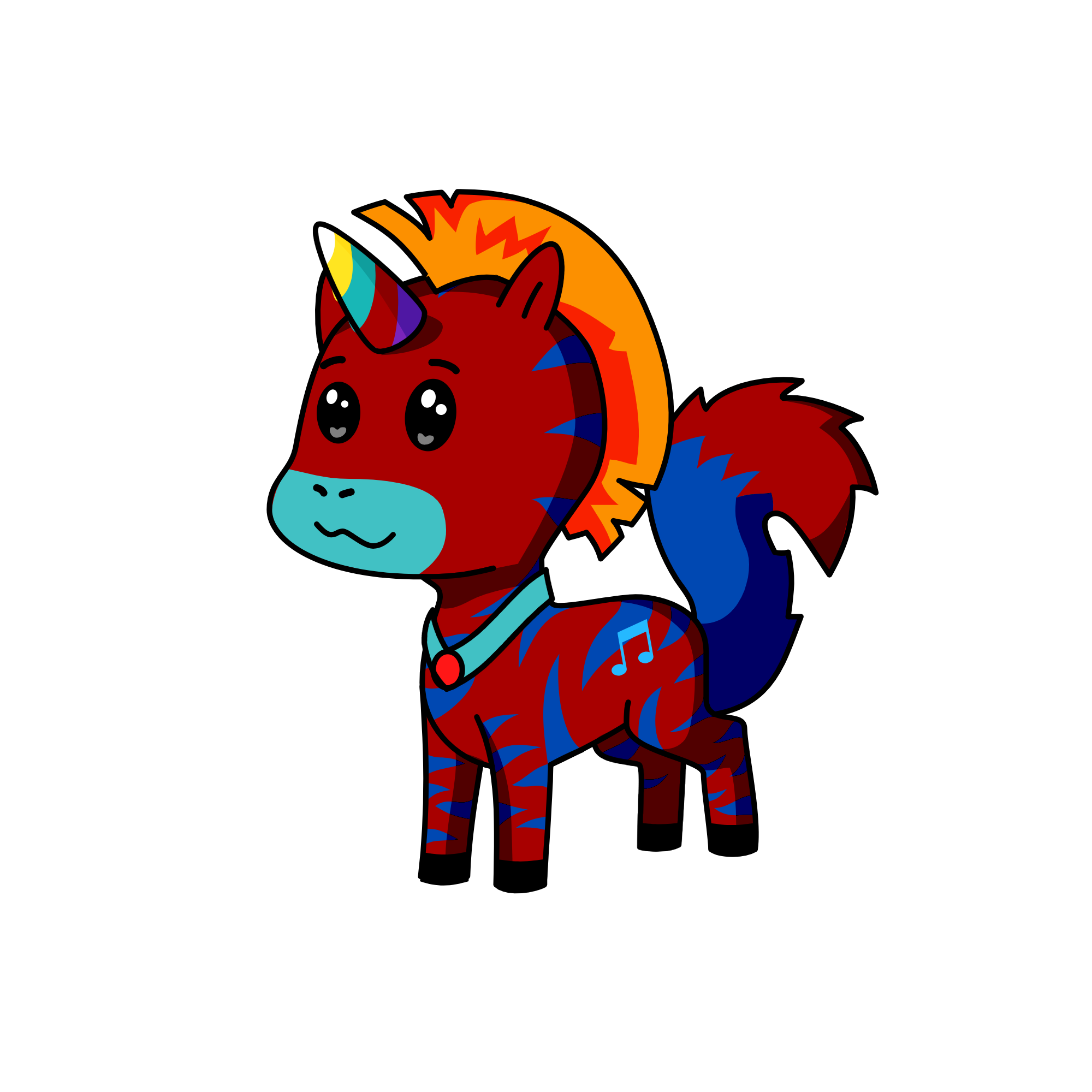 qeweryvmnc, the unicorn