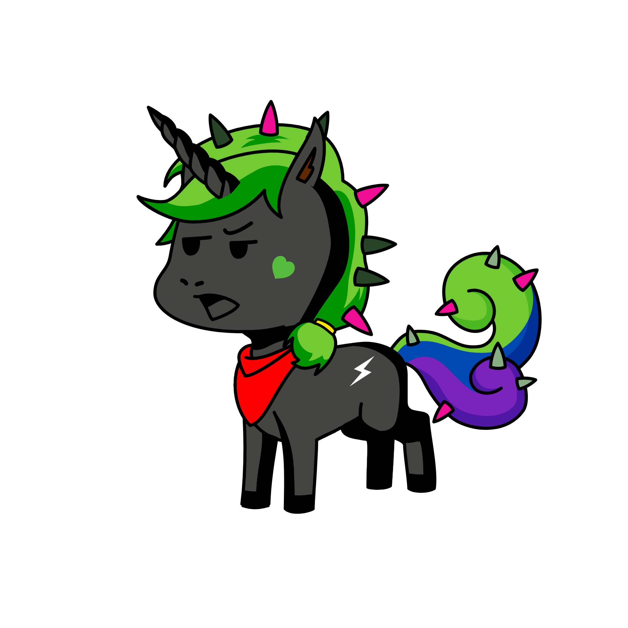 Cactus mear, the unicorn