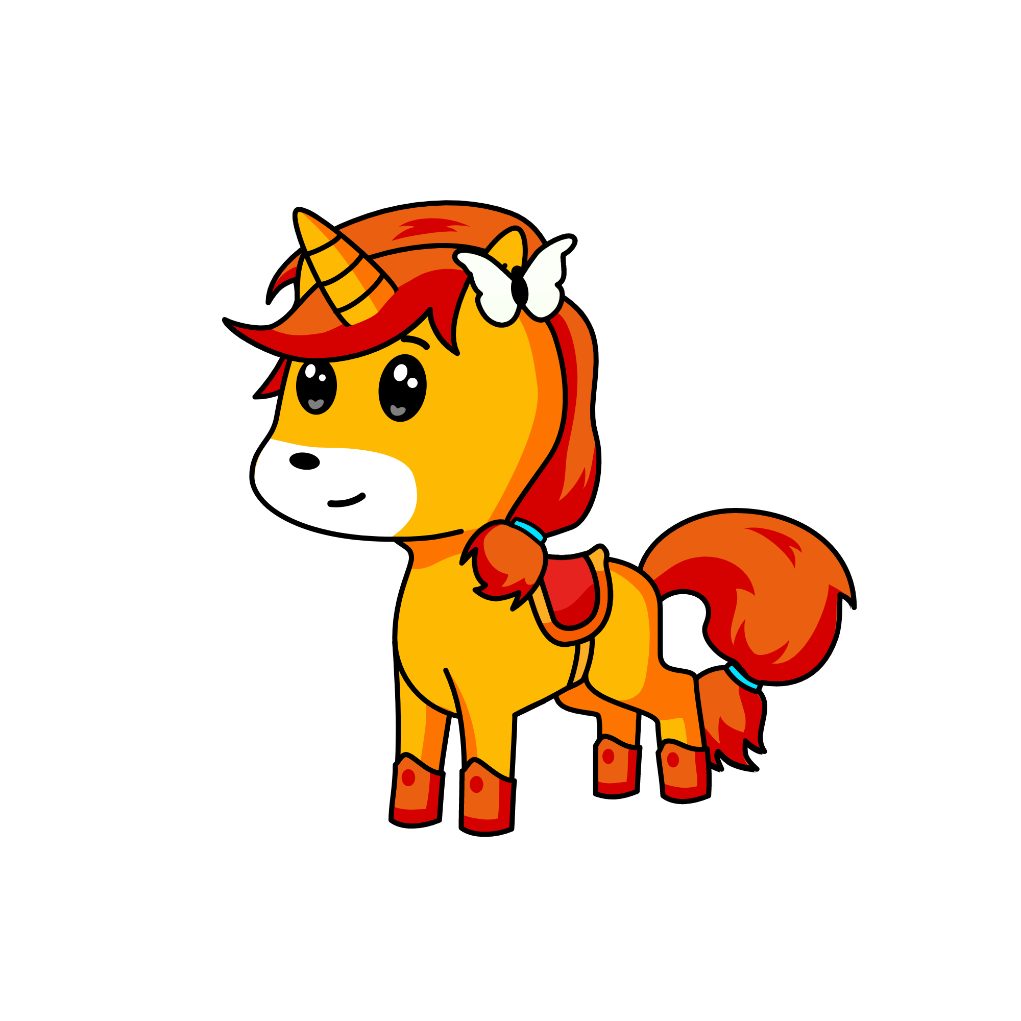 لارا, the unicorn