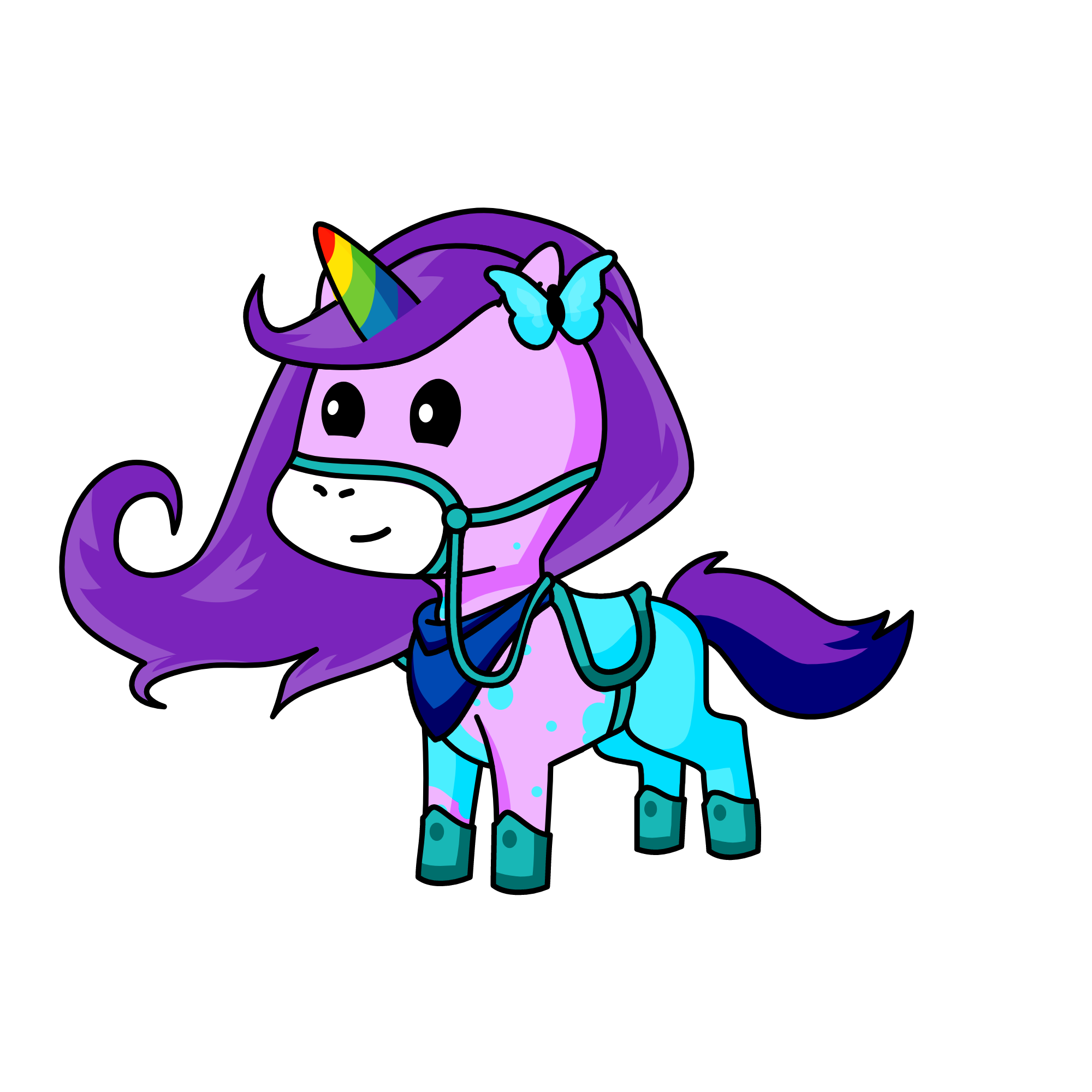 School Uni, the unicorn