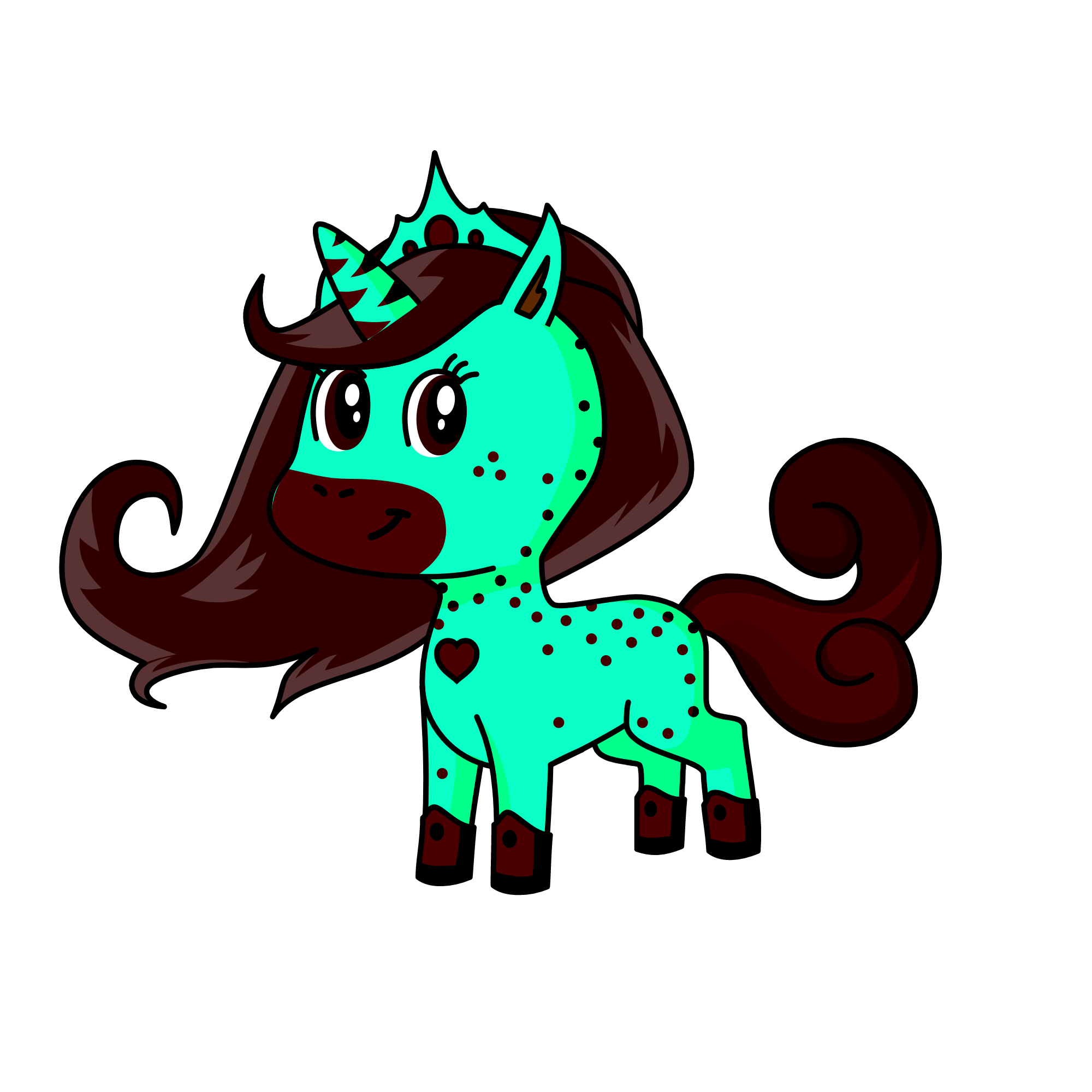 Mint chip, the unicorn
