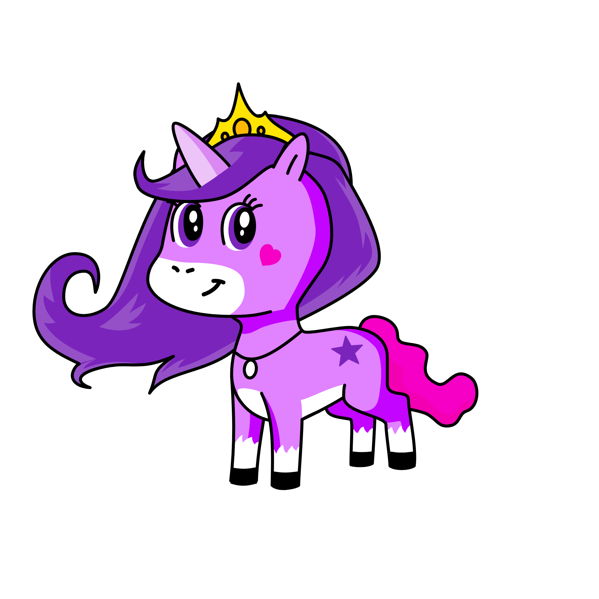 Daimi, the unicorn