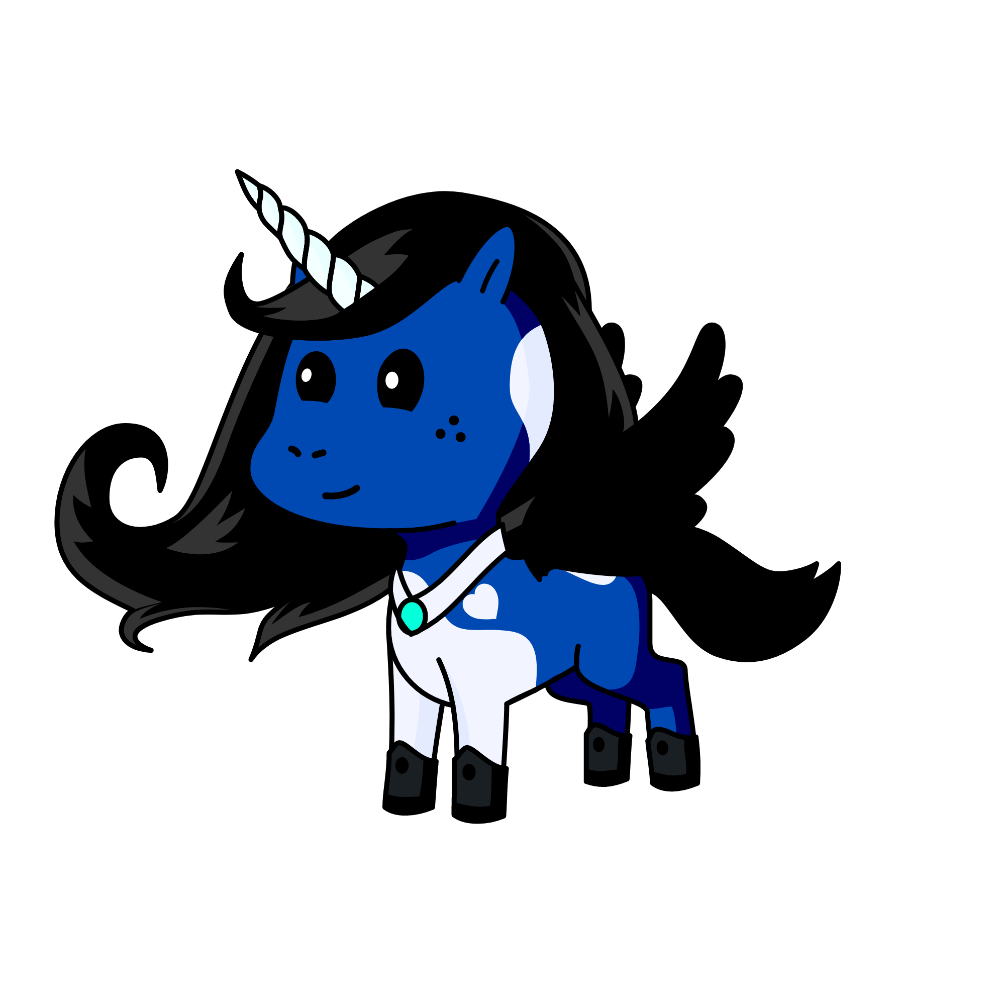 luna $$, the unicorn