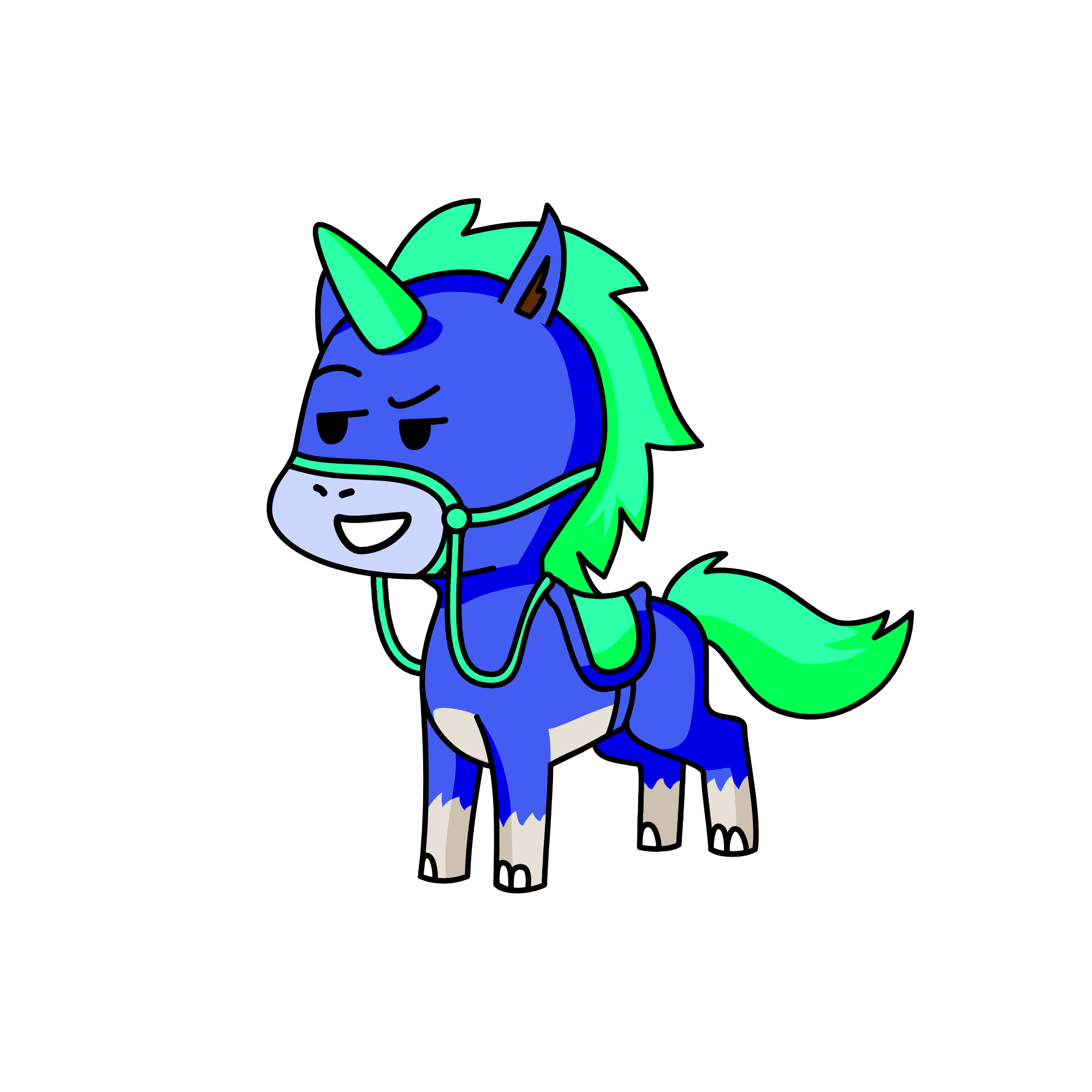 Night mint, the unicorn