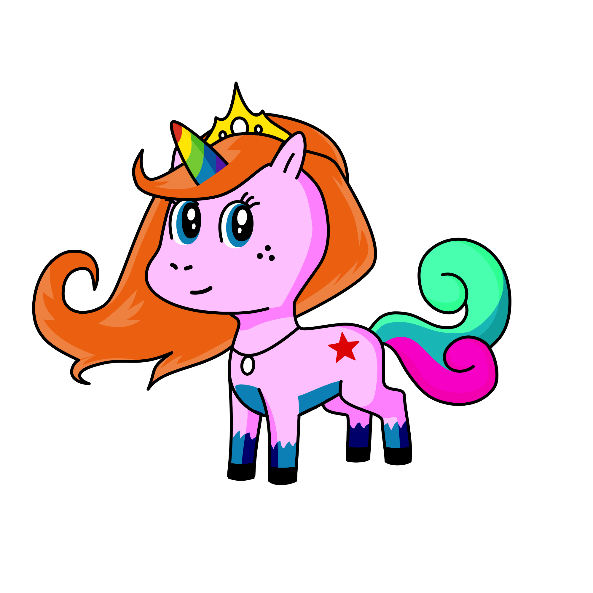 Princess Lily , the unicorn