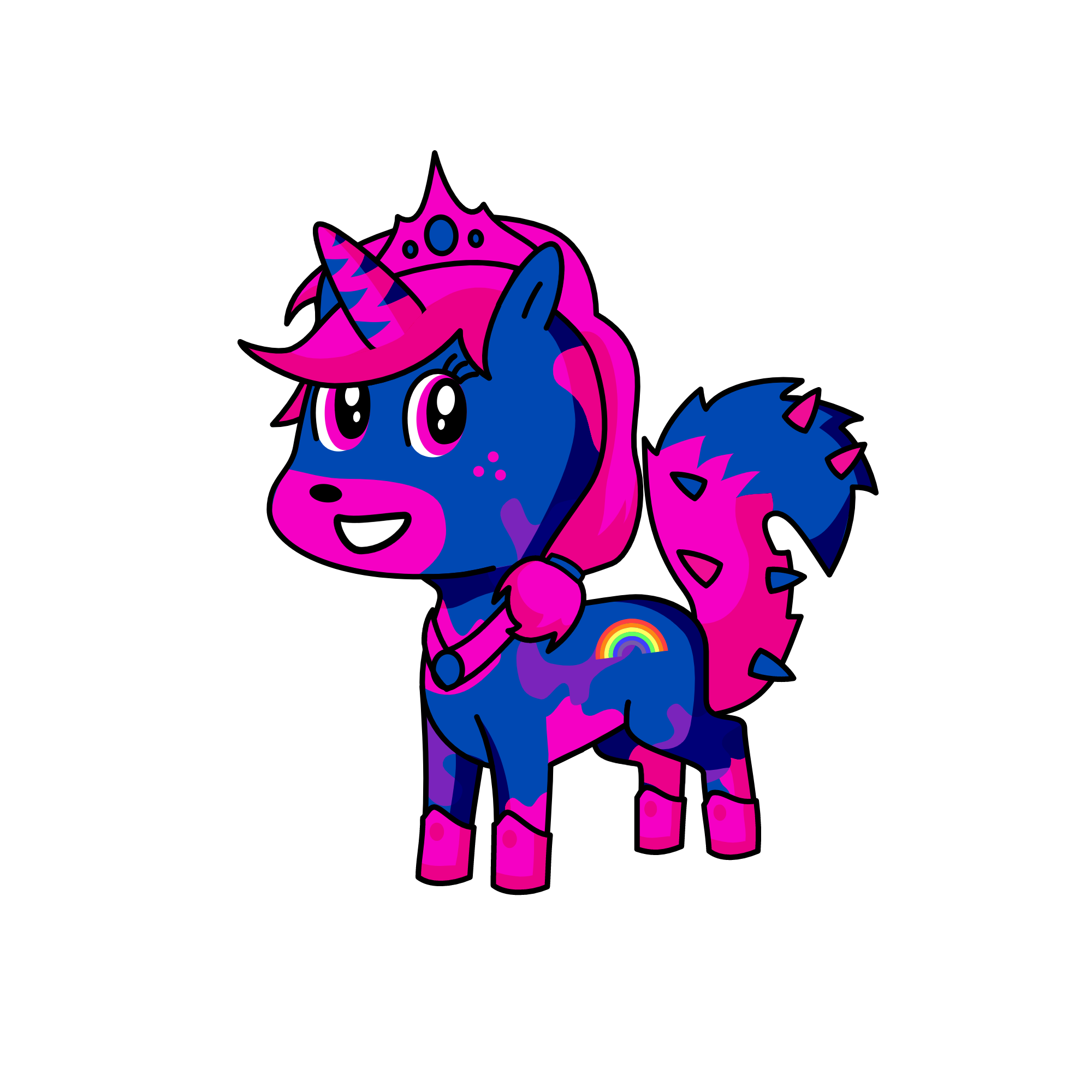 knight, the unicorn