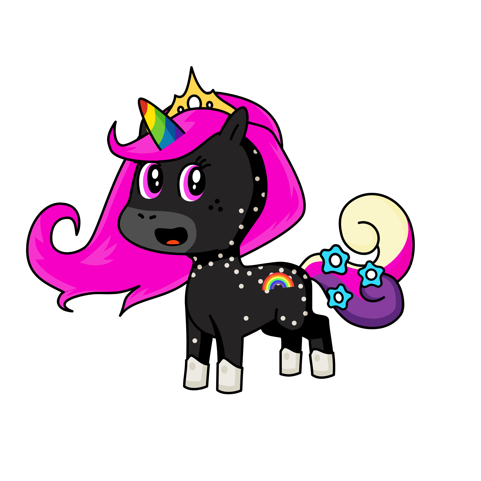 moon, the unicorn