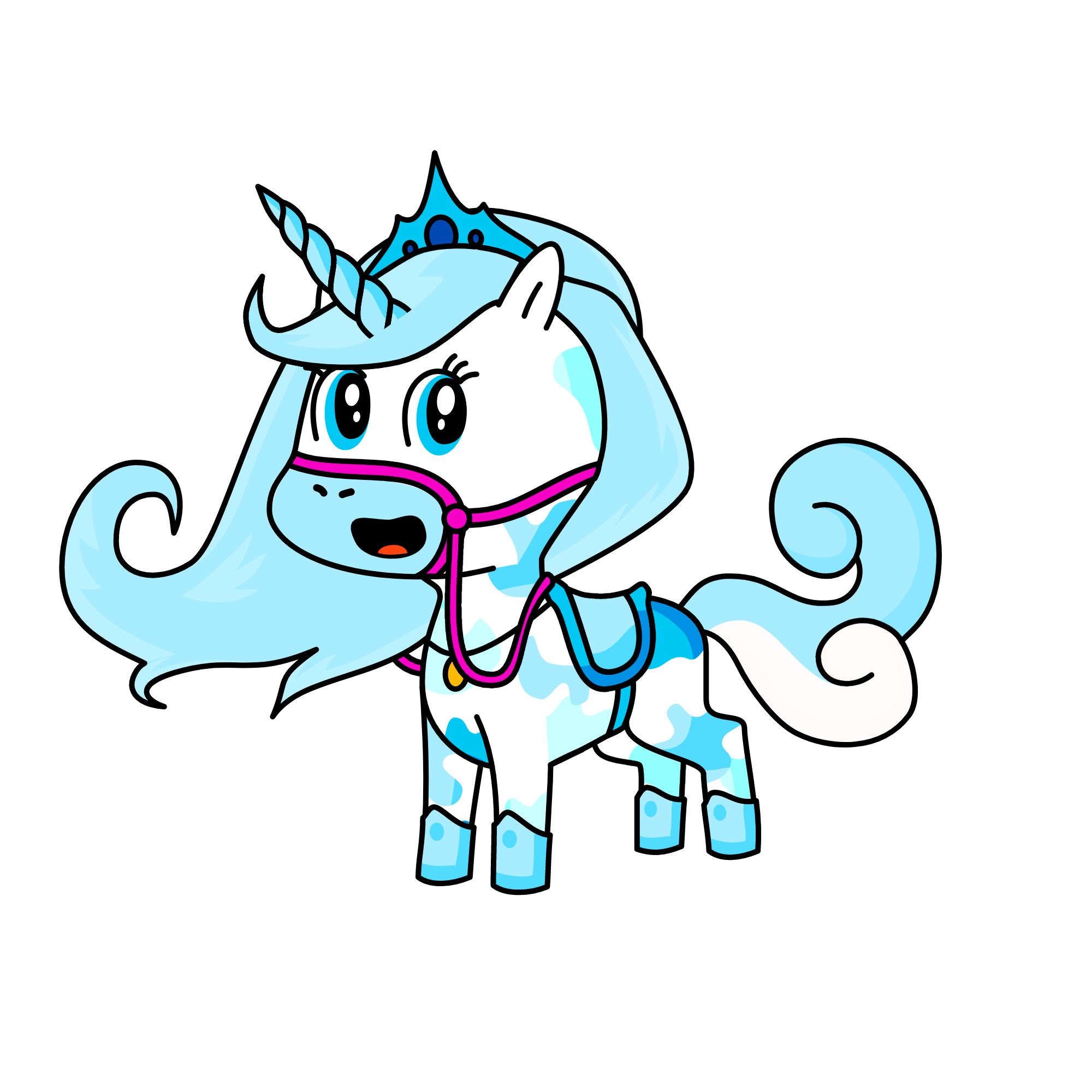 Royal the Ice Princess, the unicorn