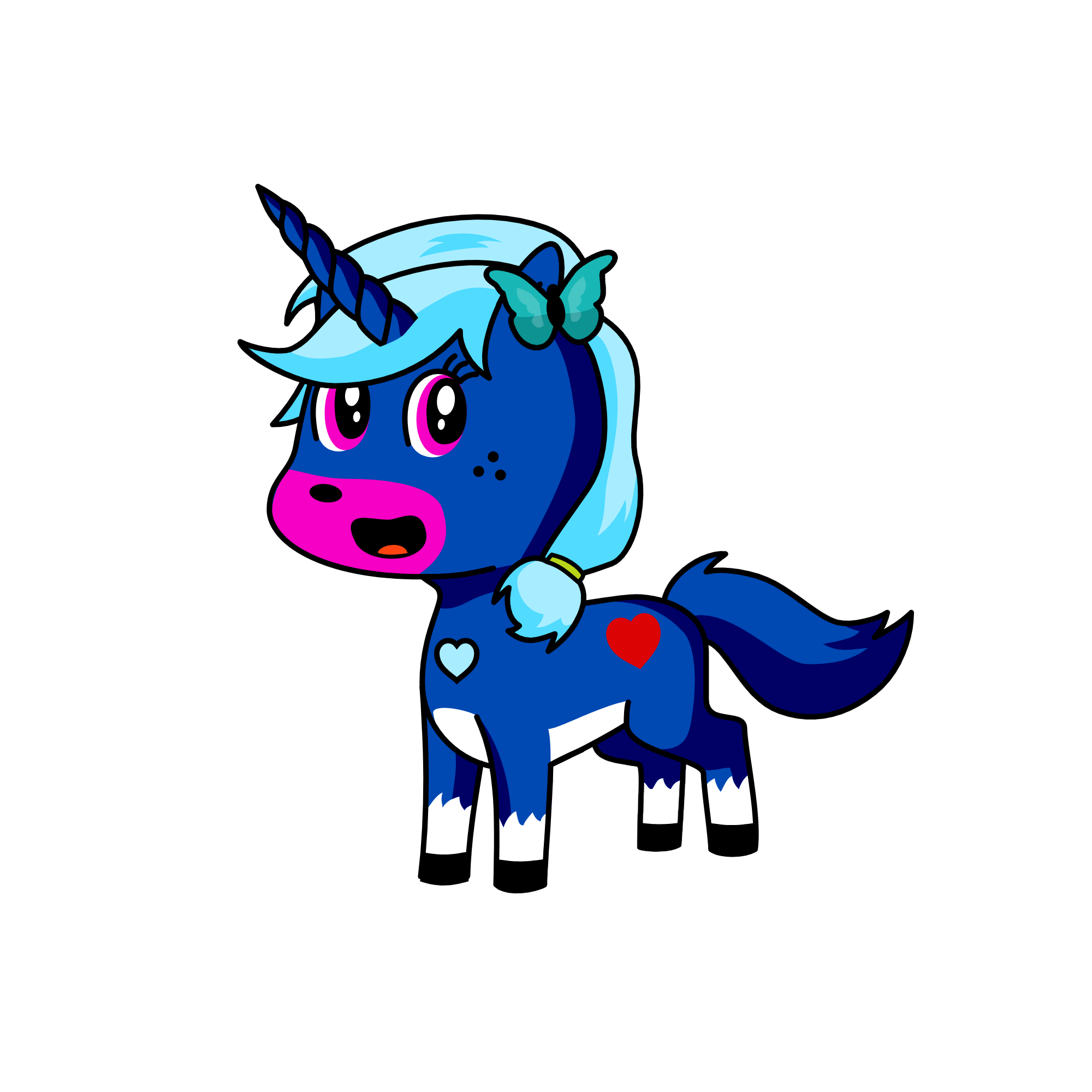 Lovey, the unicorn