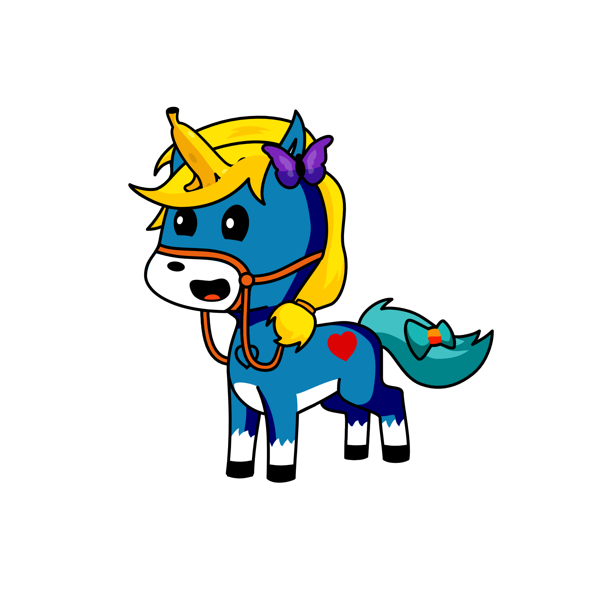 Silly, the unicorn